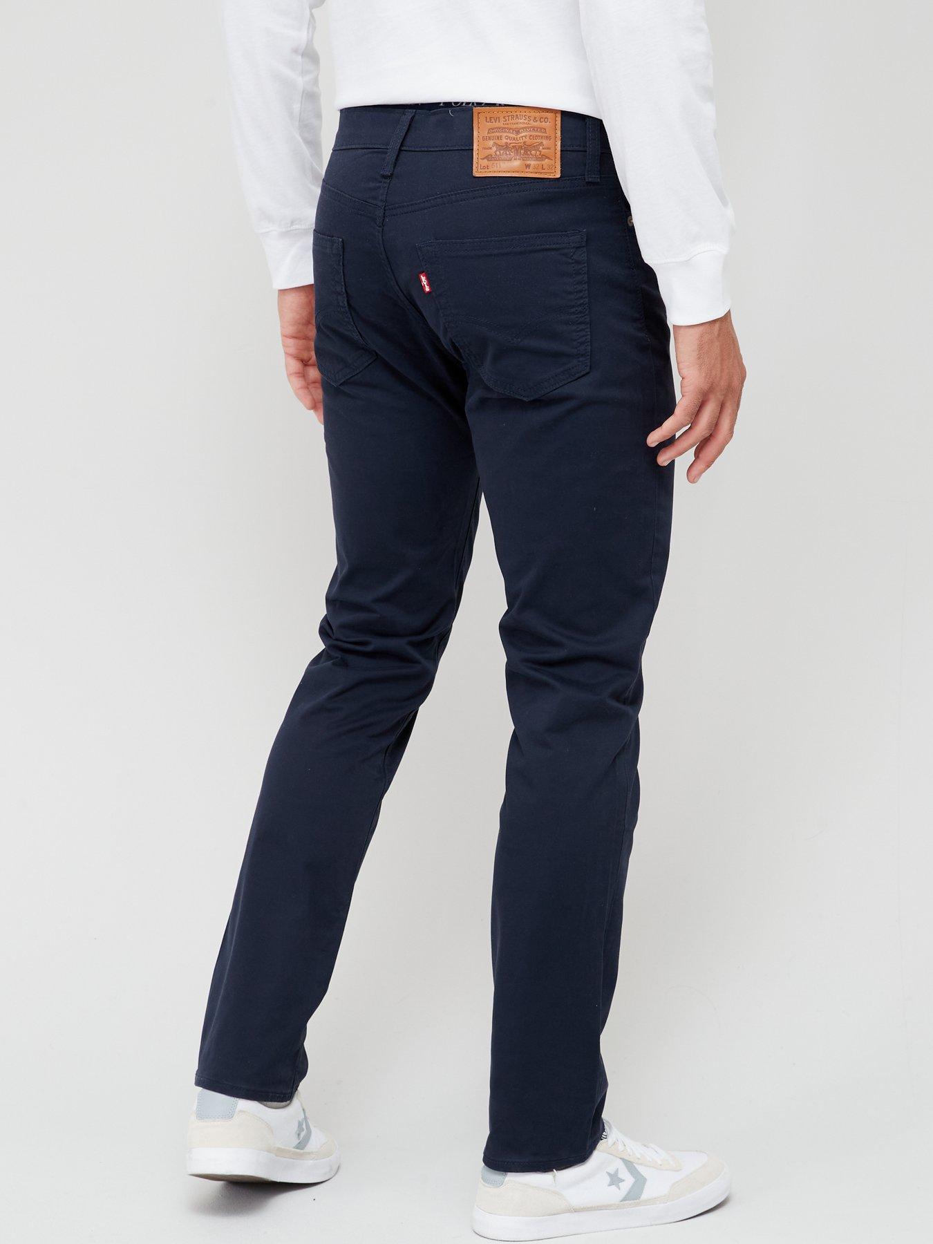 levis-511-slim-fit-5-pocket-trousers-navystillFront