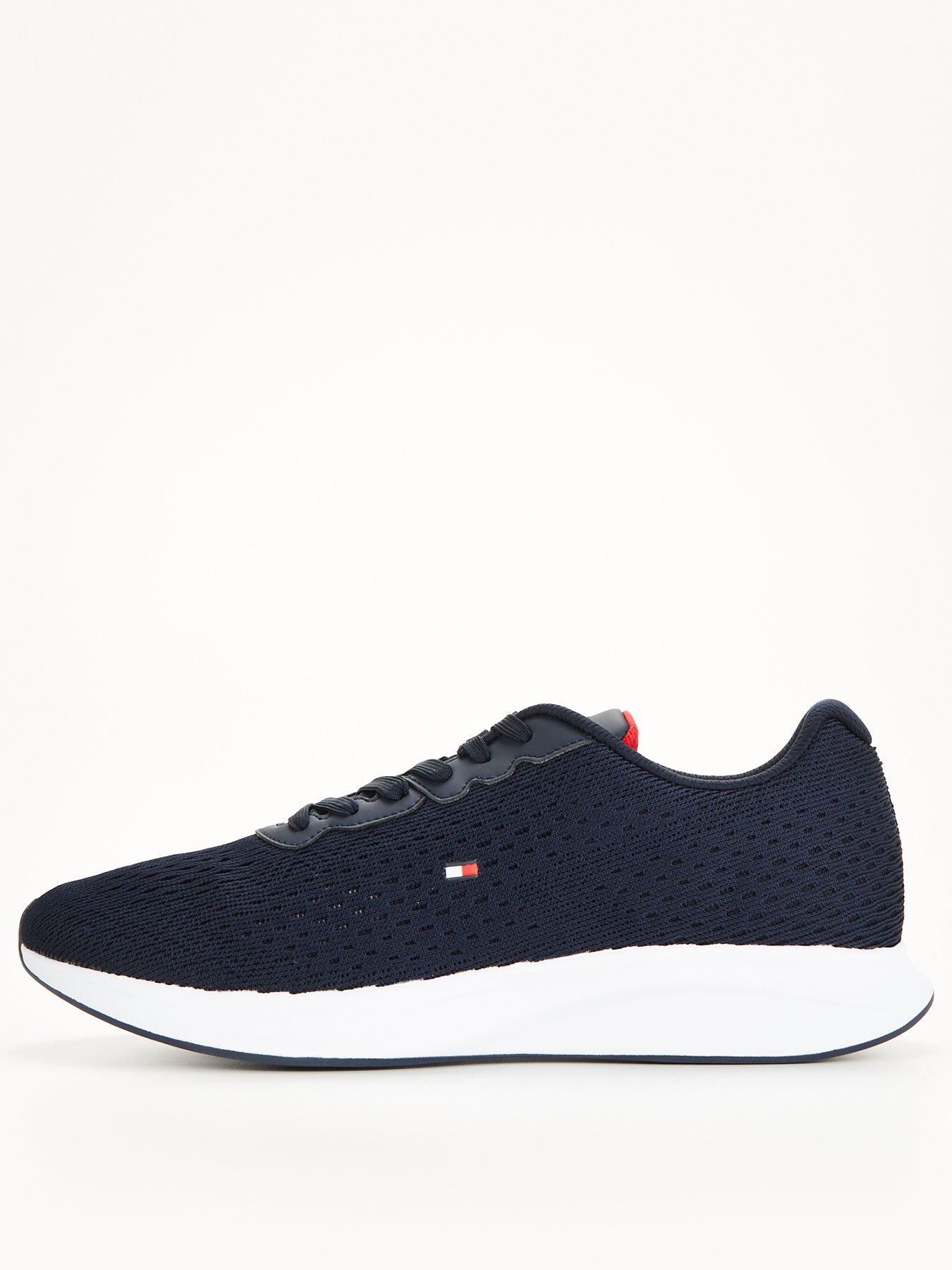 Tommy hilfiger lightweight knitted on sale trainer