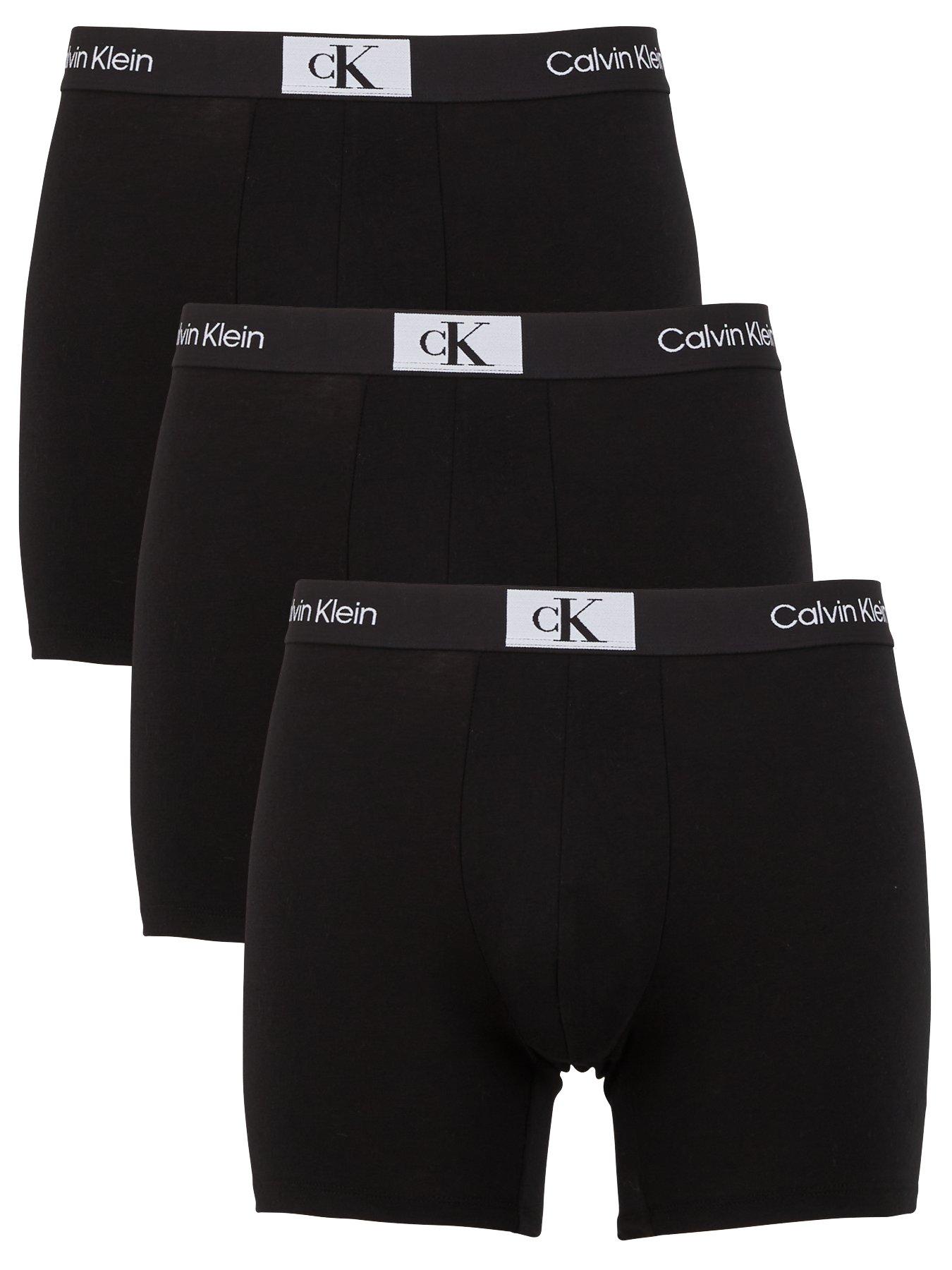 Calvin Klein 3 Pack Briefs - Black/White/Grey