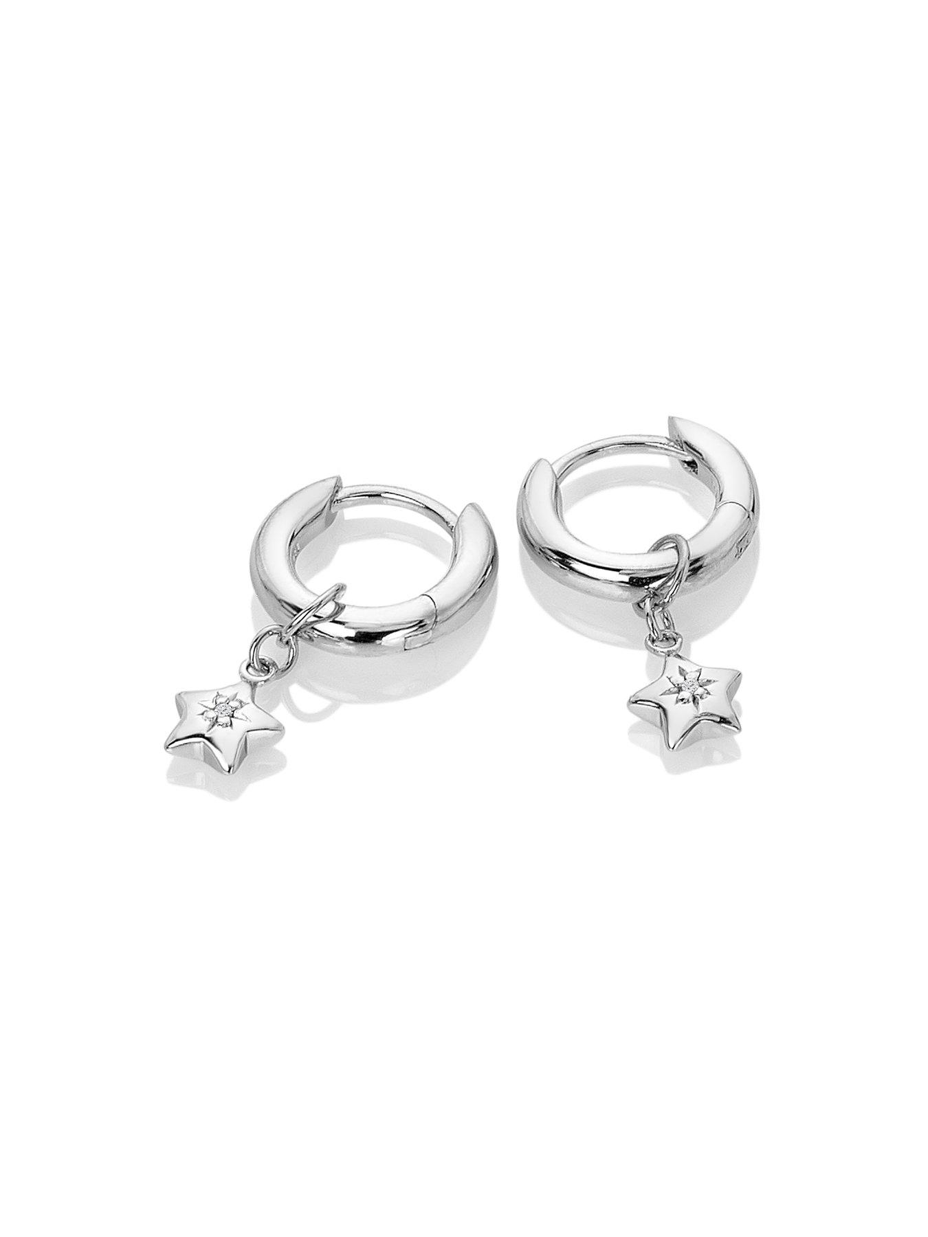 Image 3 of 4 of Hot Diamonds Star Earrings