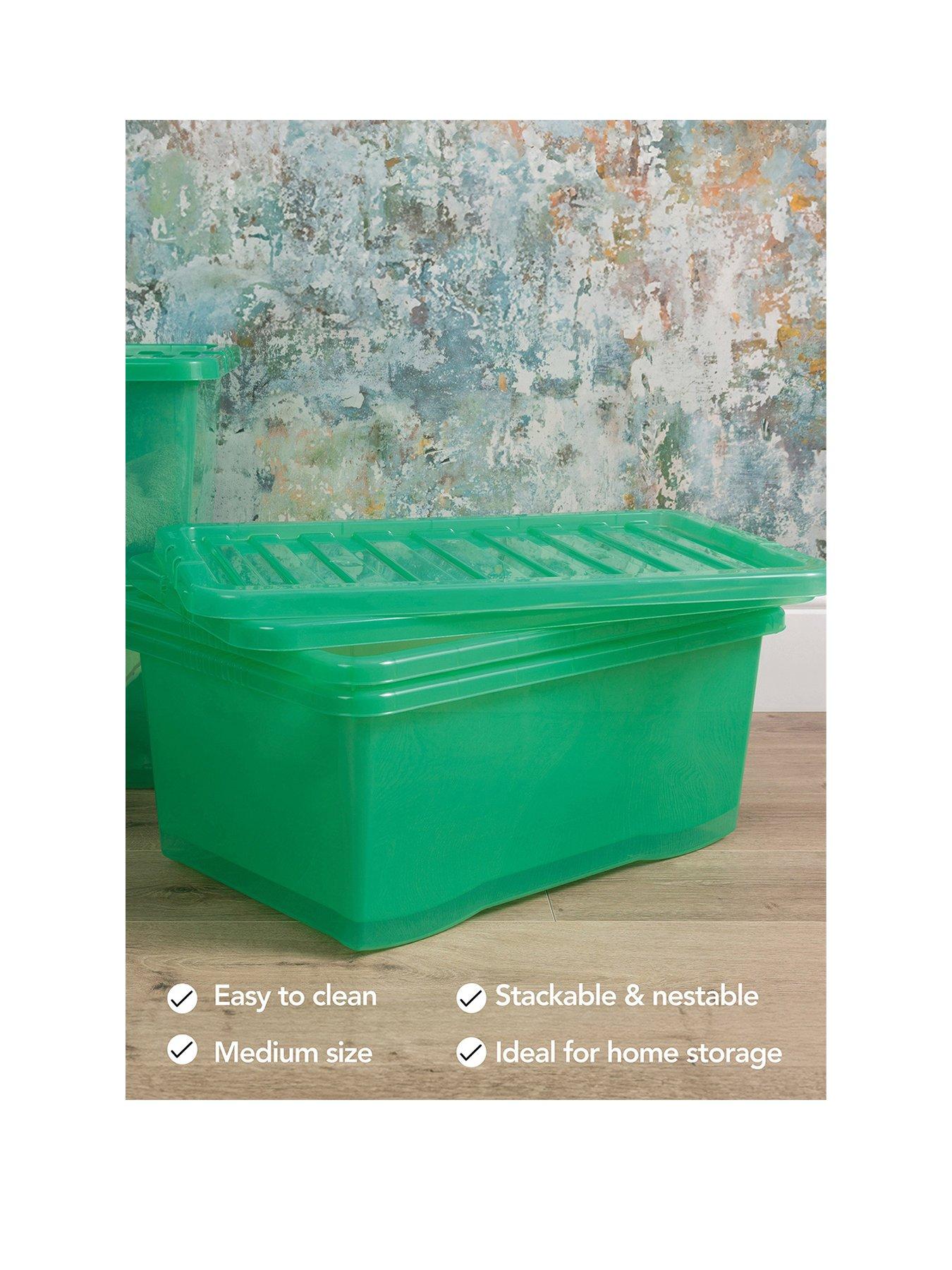 wham-set-of-2-crystal-green-storage-boxes-ndash-45-litre-capacitystillFront