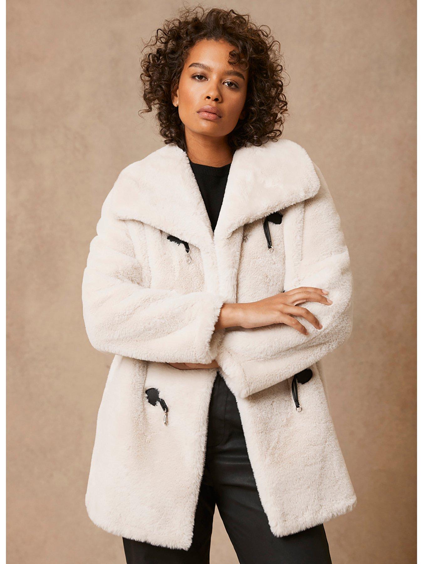 Mint velvet cheap cream coat