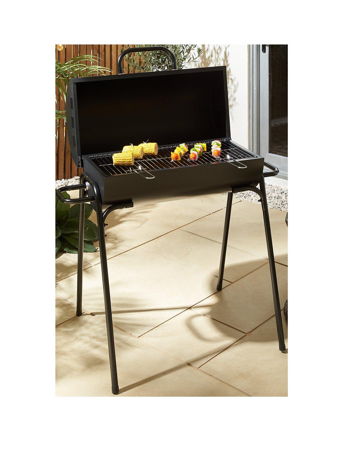 Image 1 of 5 of The Very Collection Oil Drum BBQ With Cover
