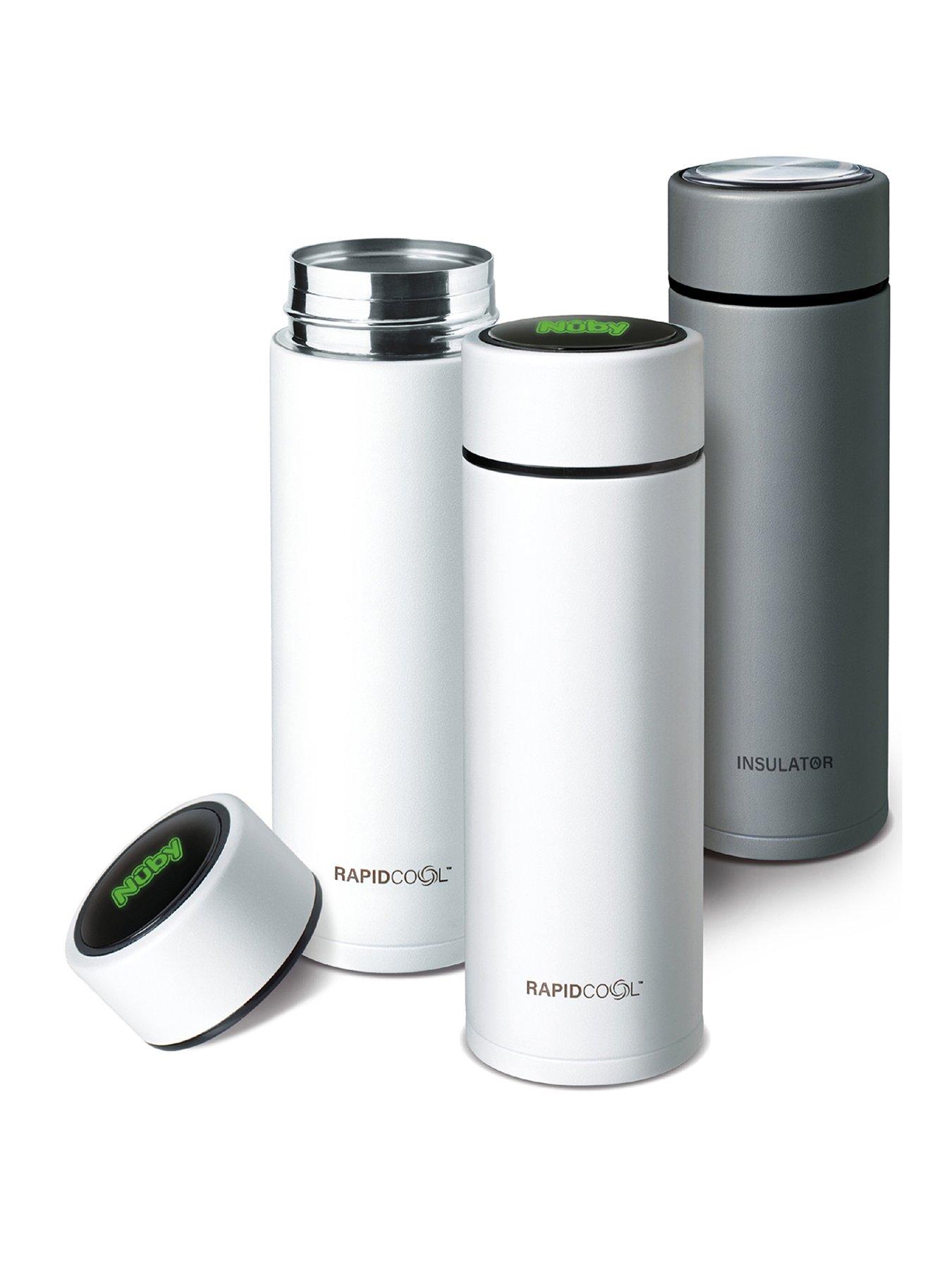 Image 1 of 7 of Nuby Nuby Rapidcool Kit (2 x Rapidcool Units, 1 x Flask, 2 x Milk Powder Dispensers)