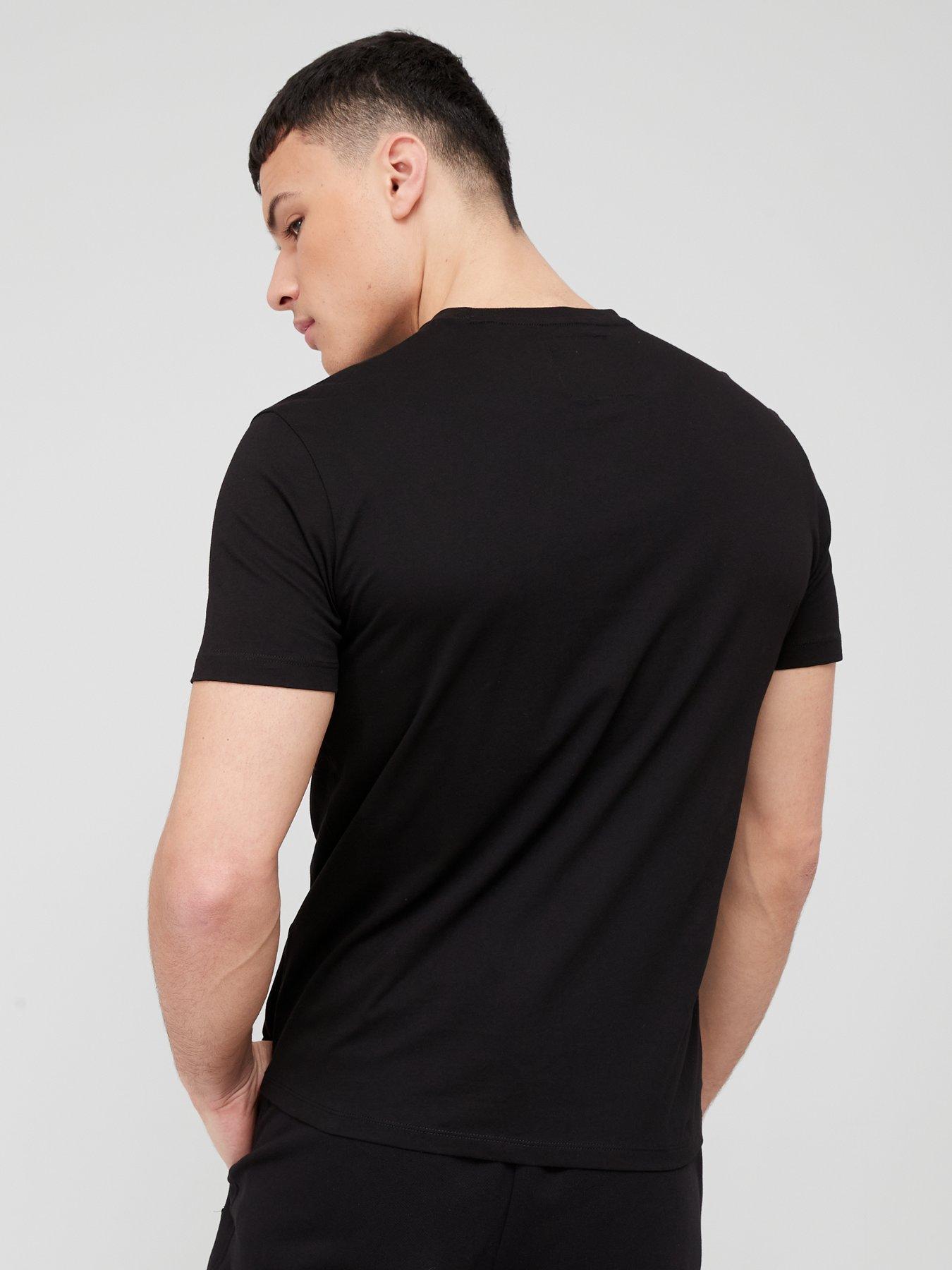 armani-exchange-chest-badge-logo-regular-fit-t-shirt-blackstillFront