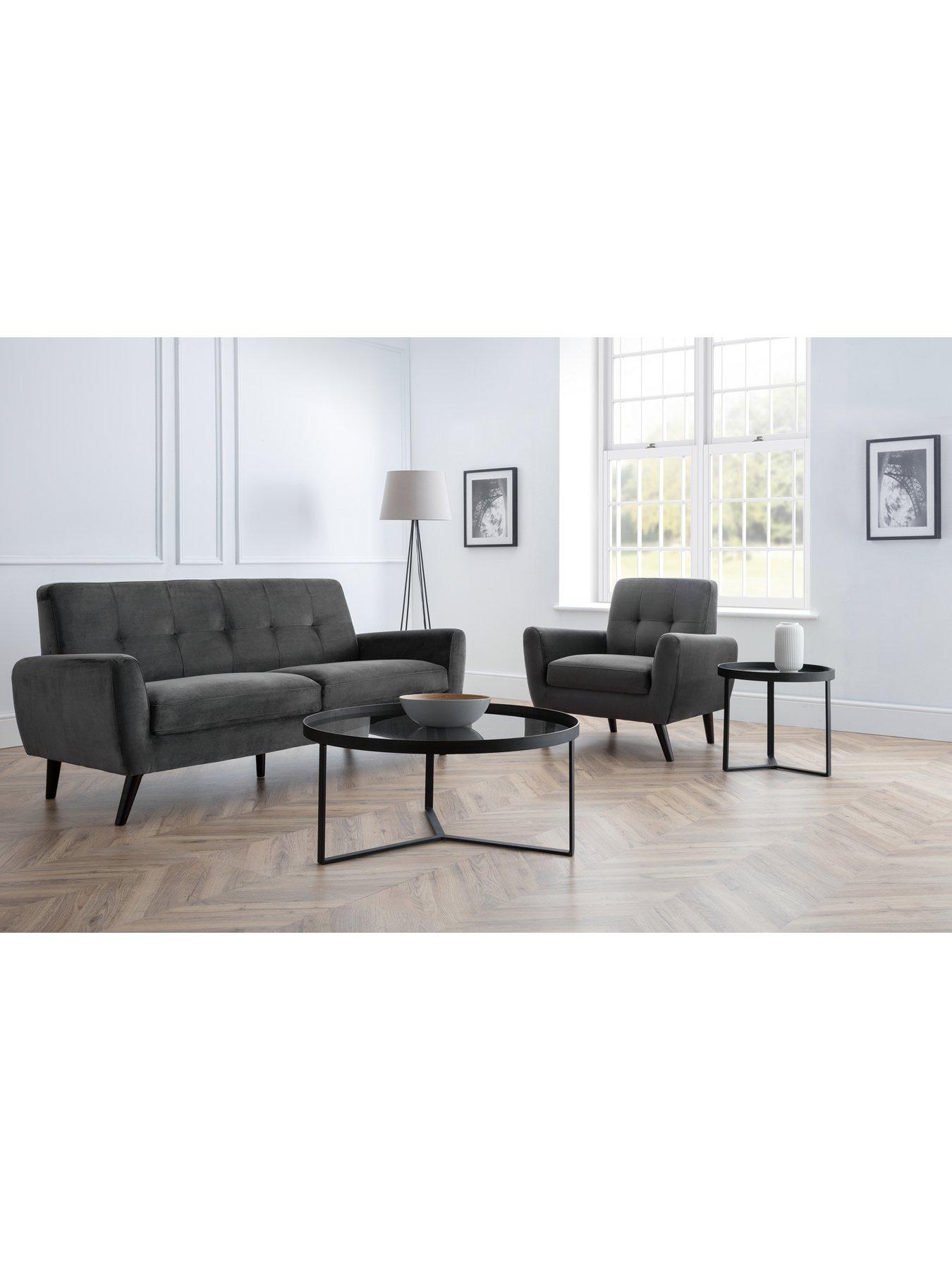 undefined Loft Coffee Table - Smoked Glass