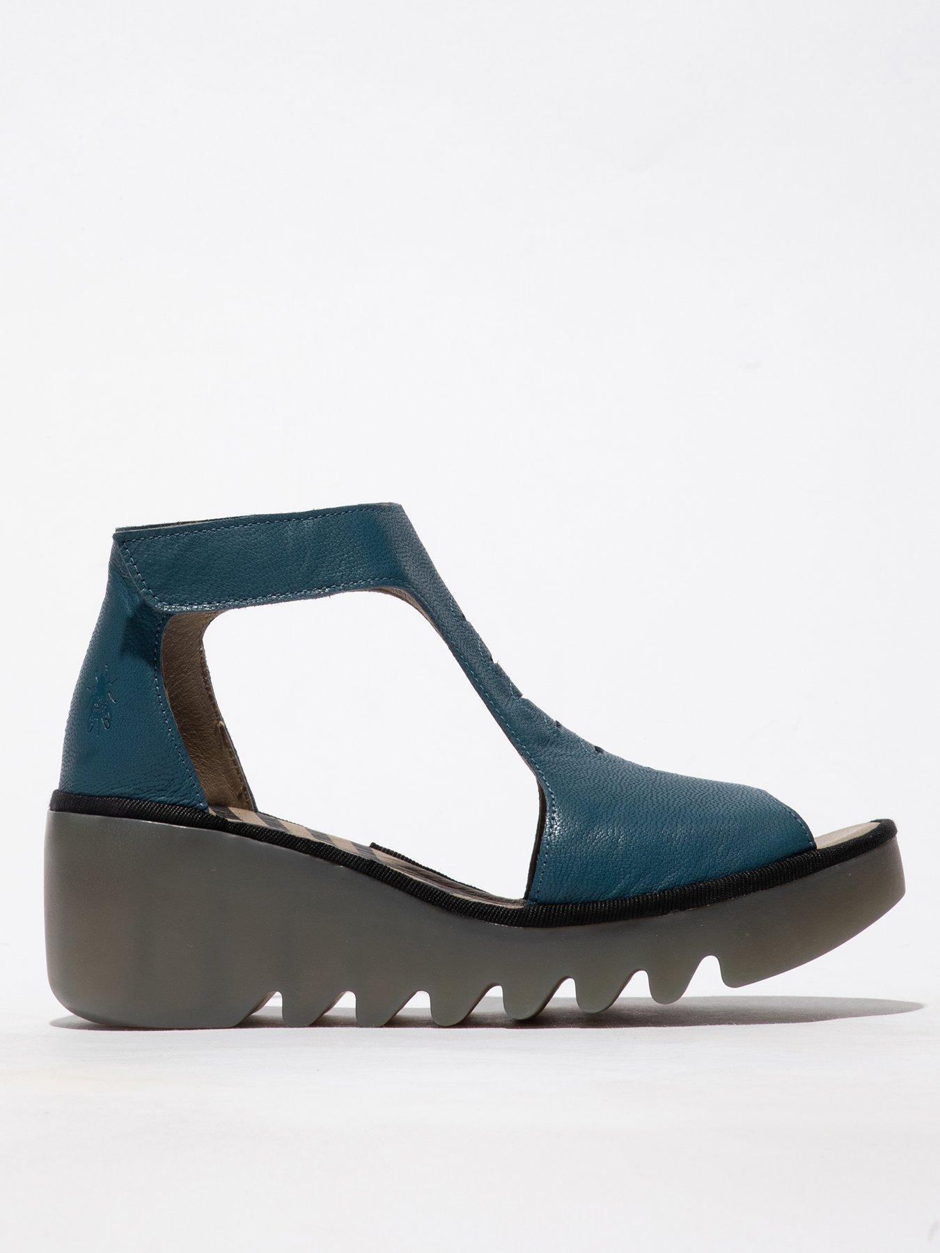 Fly london blue sandals on sale