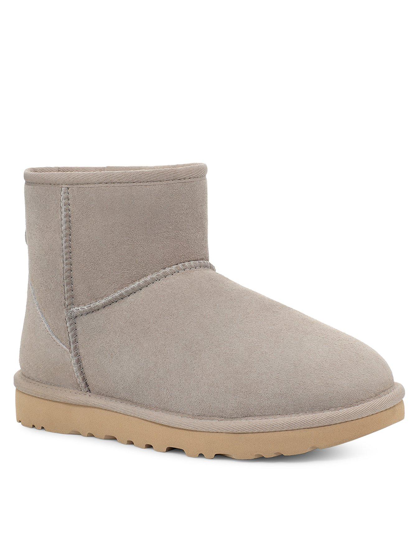 Ugg ankle cheap boots grey