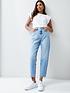 v-by-very-high-waist-mom-jeans-mid-wash-bluedetail