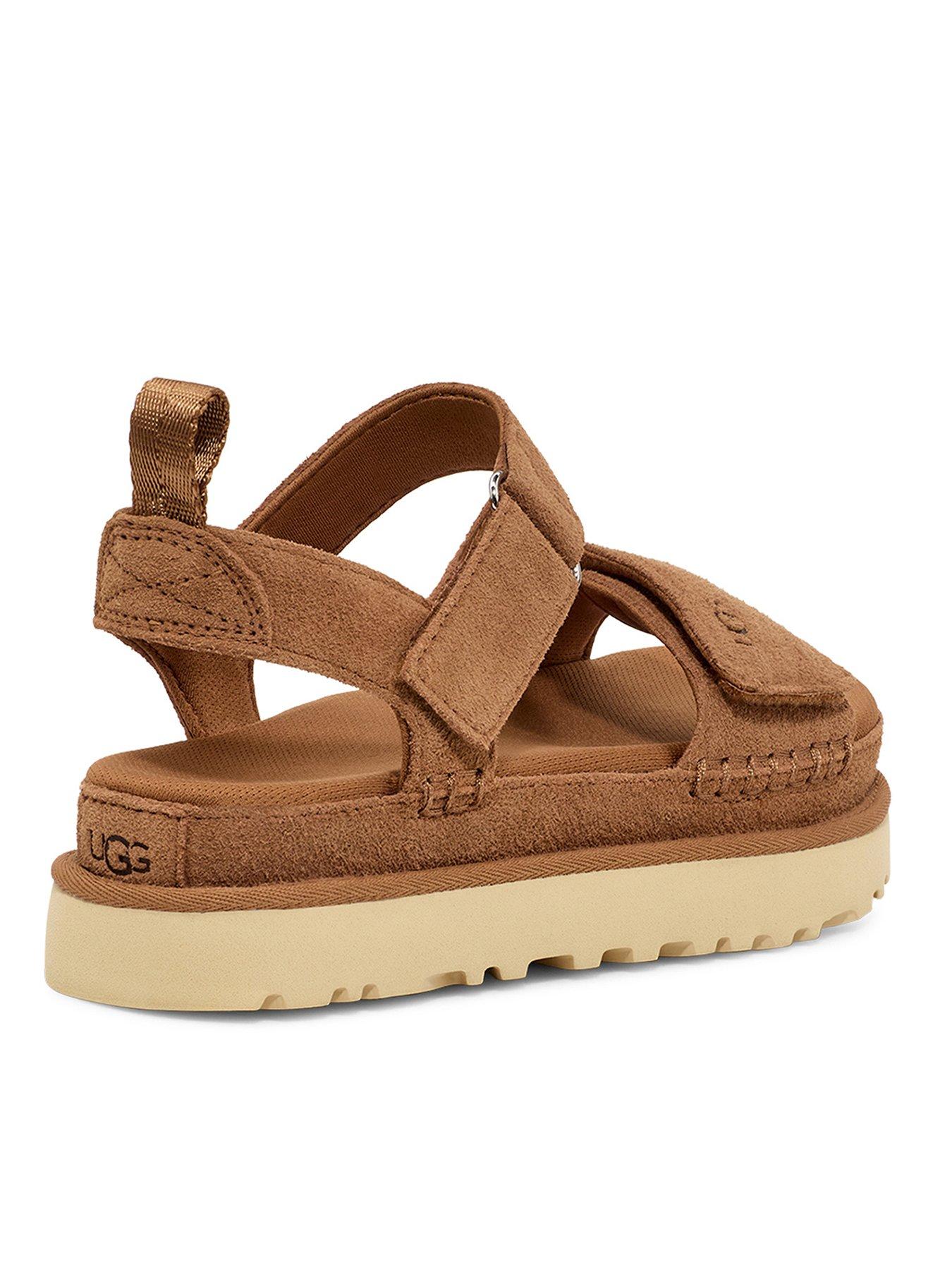 Image 2 of 5 of UGG Ugg Goldenstar Wedge Sandals - Chestnut