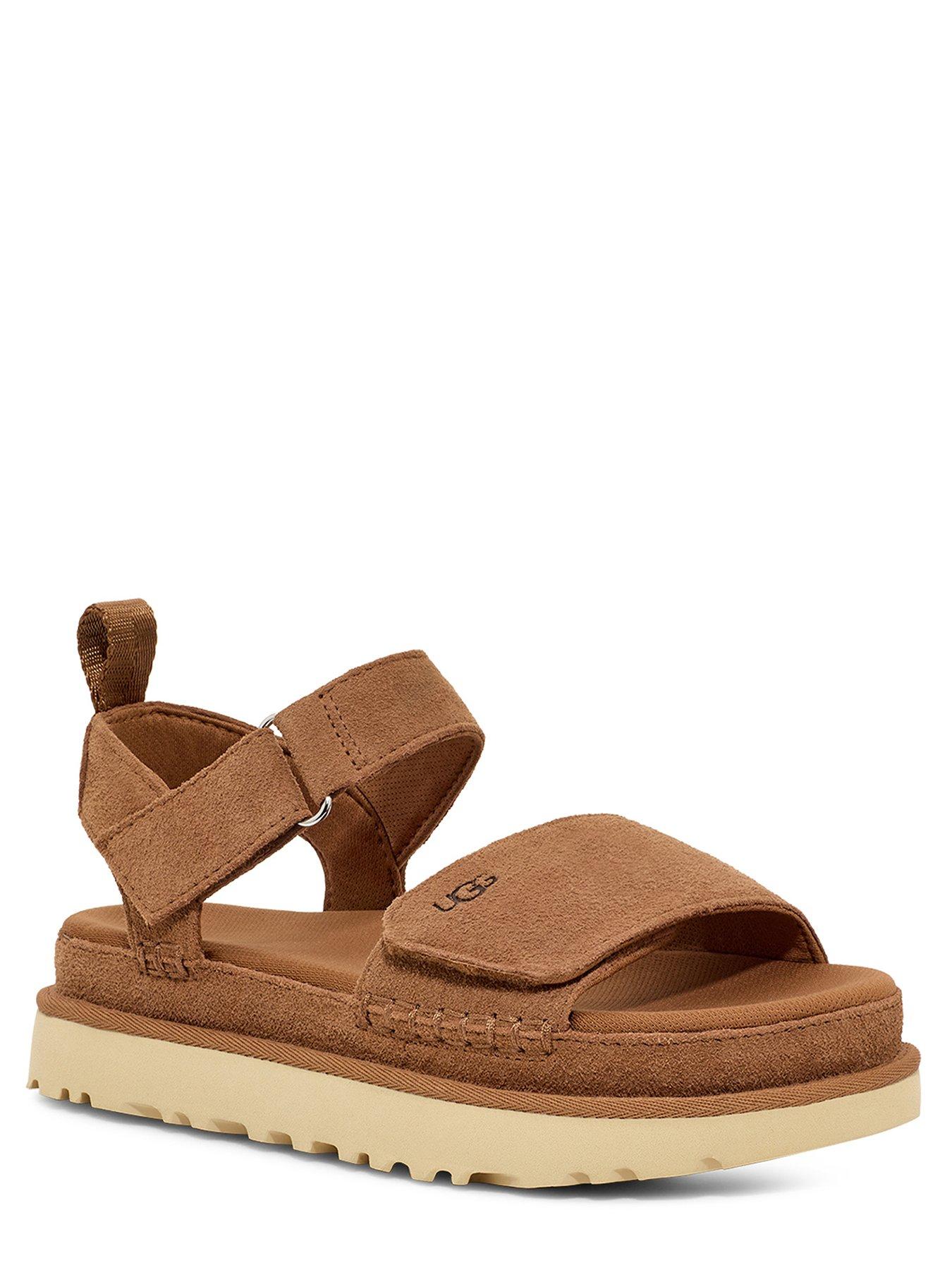 Image 3 of 5 of UGG Ugg Goldenstar Wedge Sandals - Chestnut