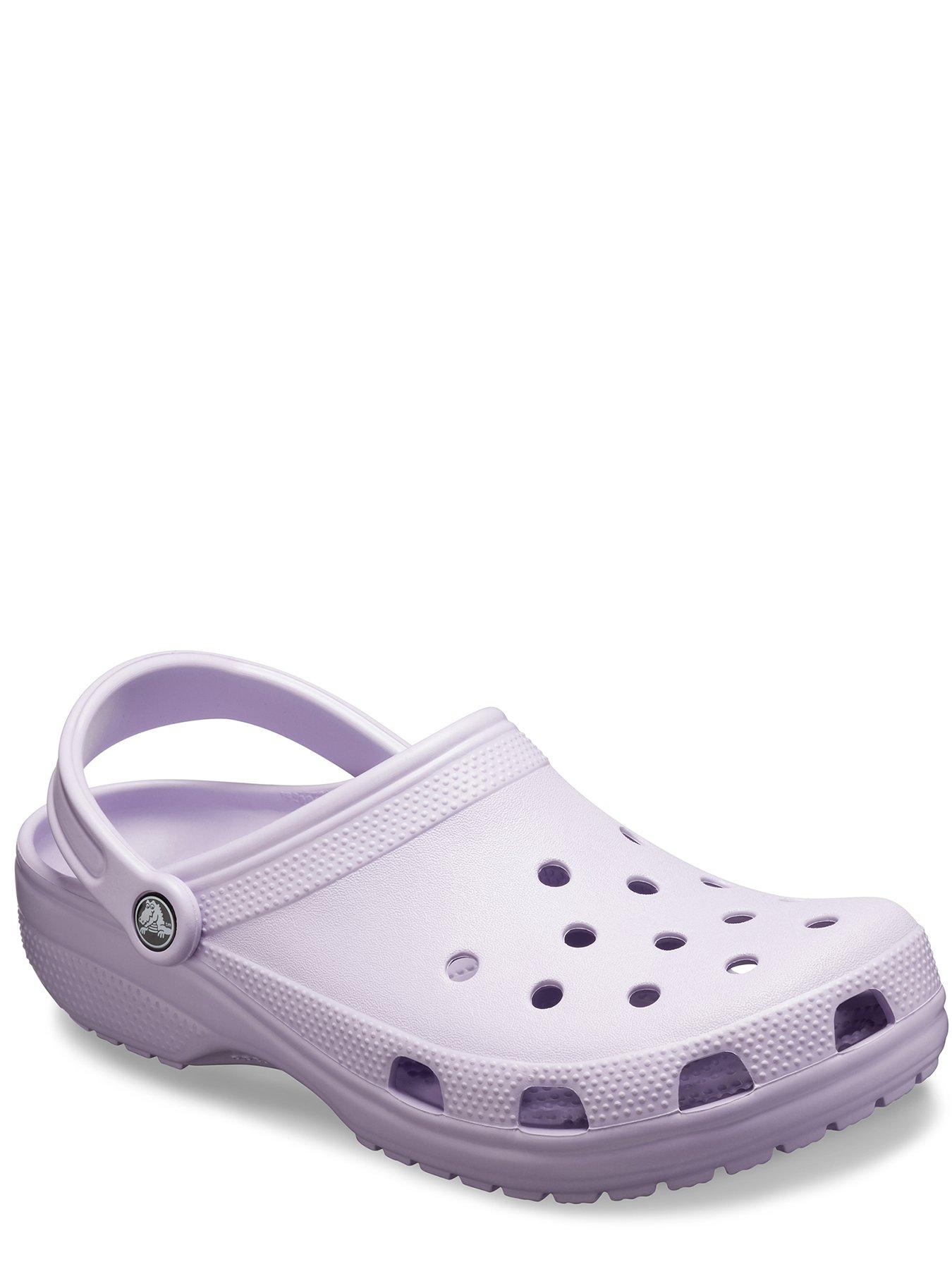 Lavender lined crocs new arrivals