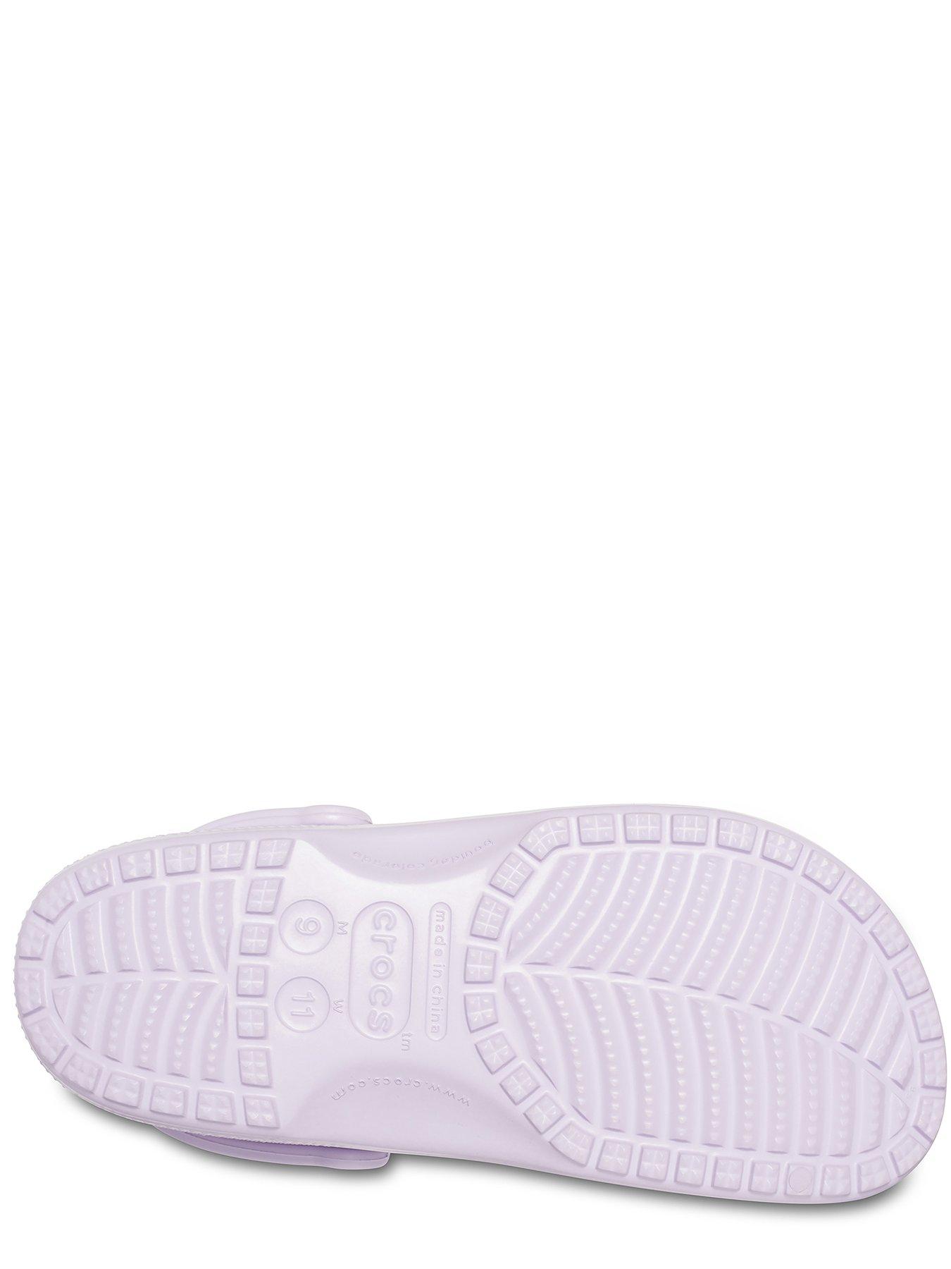 Lavender discount fluffy crocs