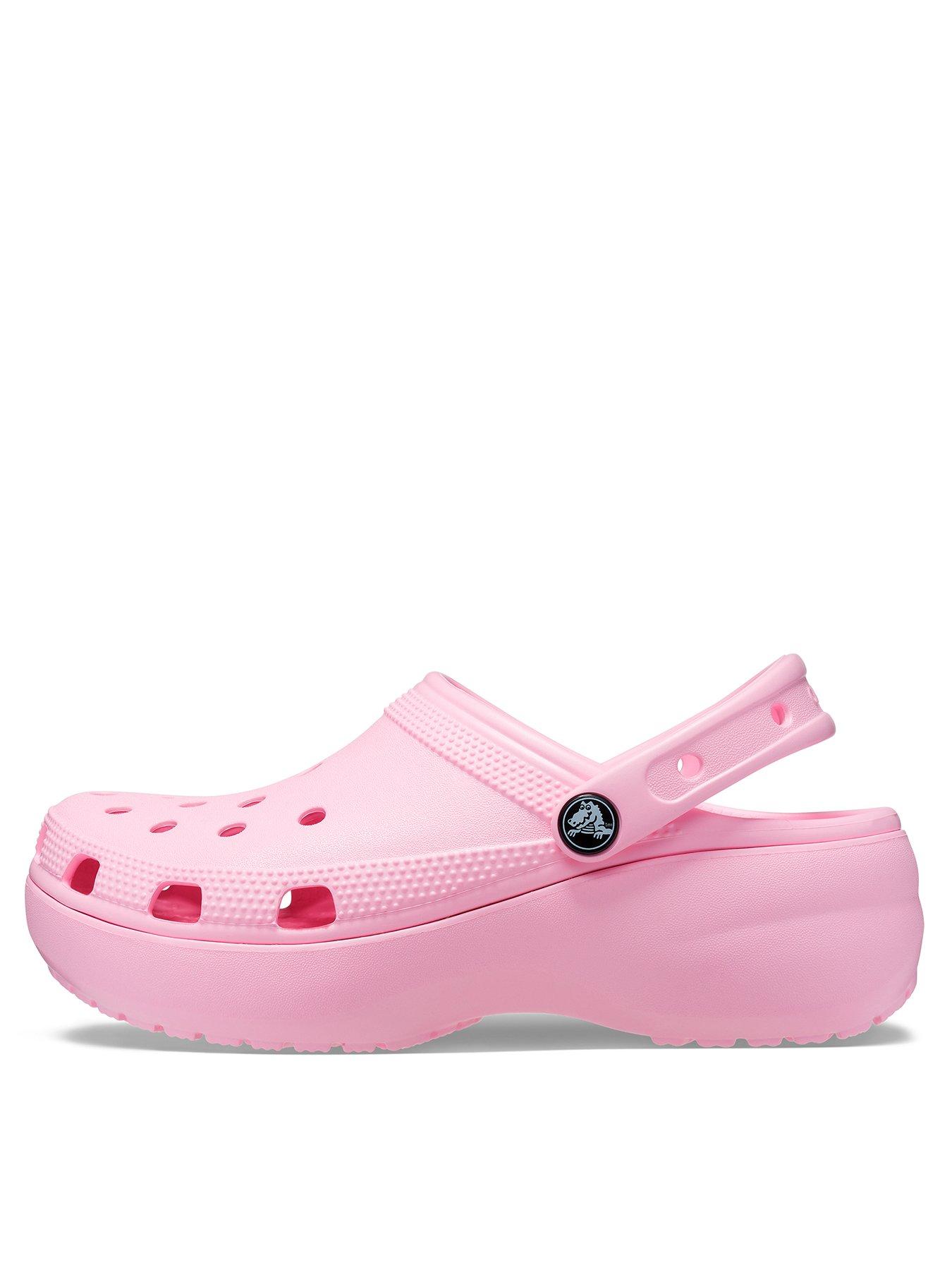 Crocs platform online shoes