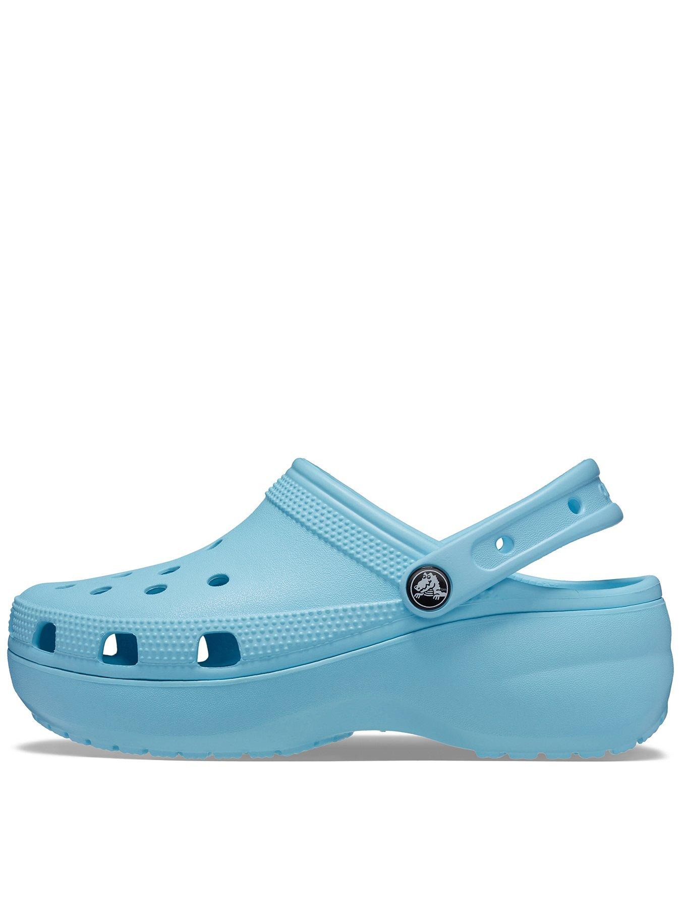 Crocs classic ice discount blue