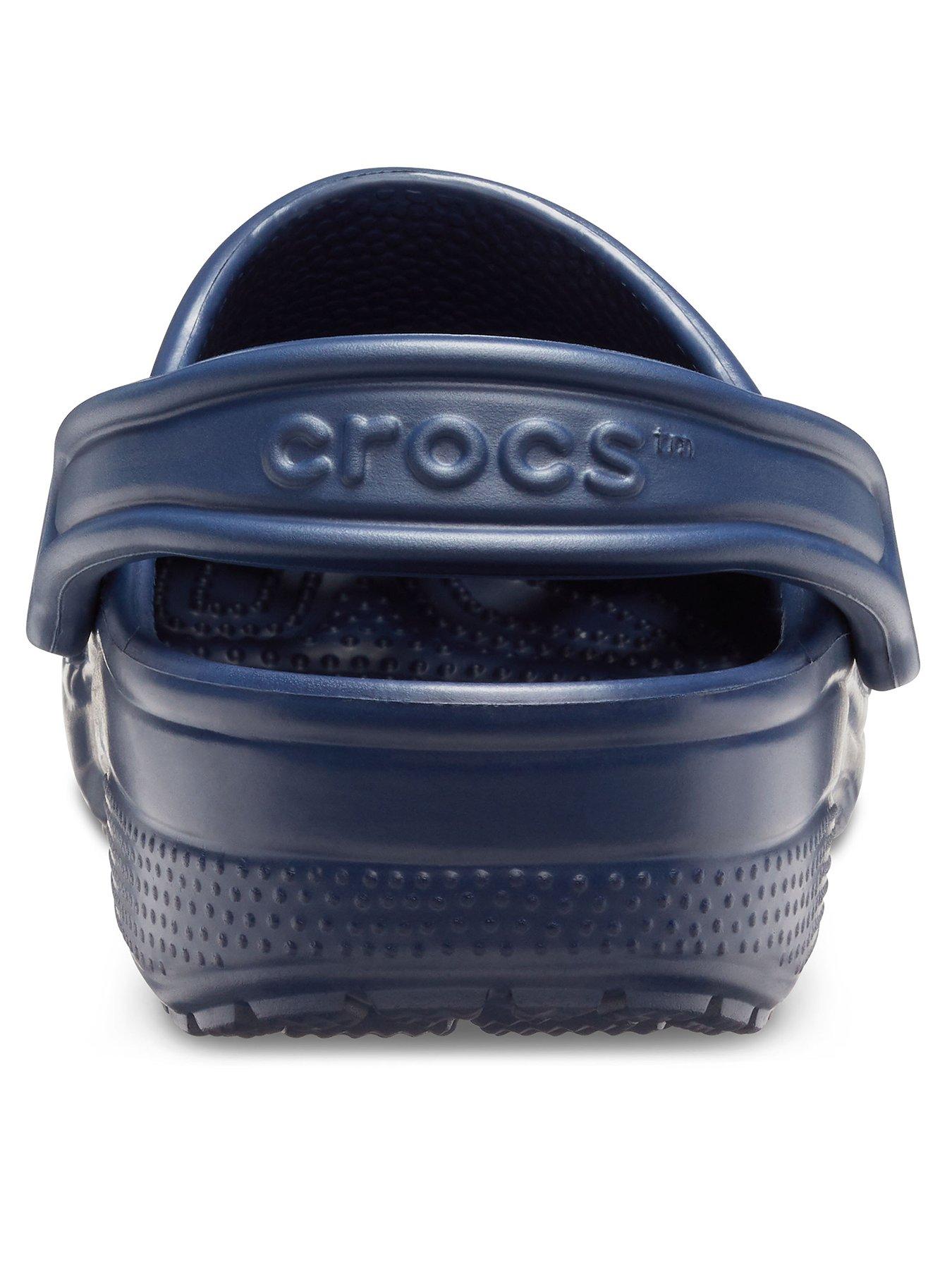 Blue discount navy crocs