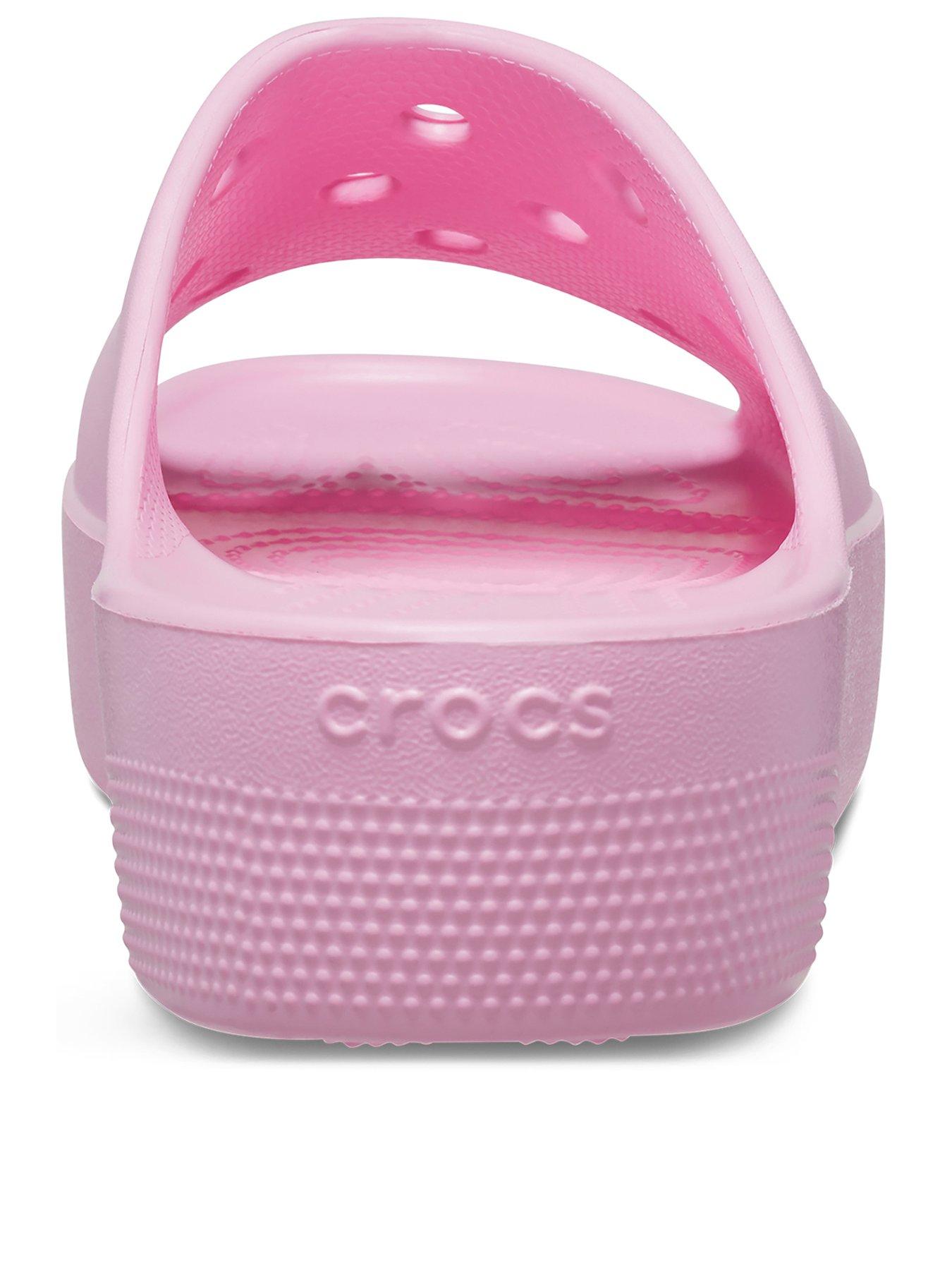 Classic Crocs Platform Slide Pink