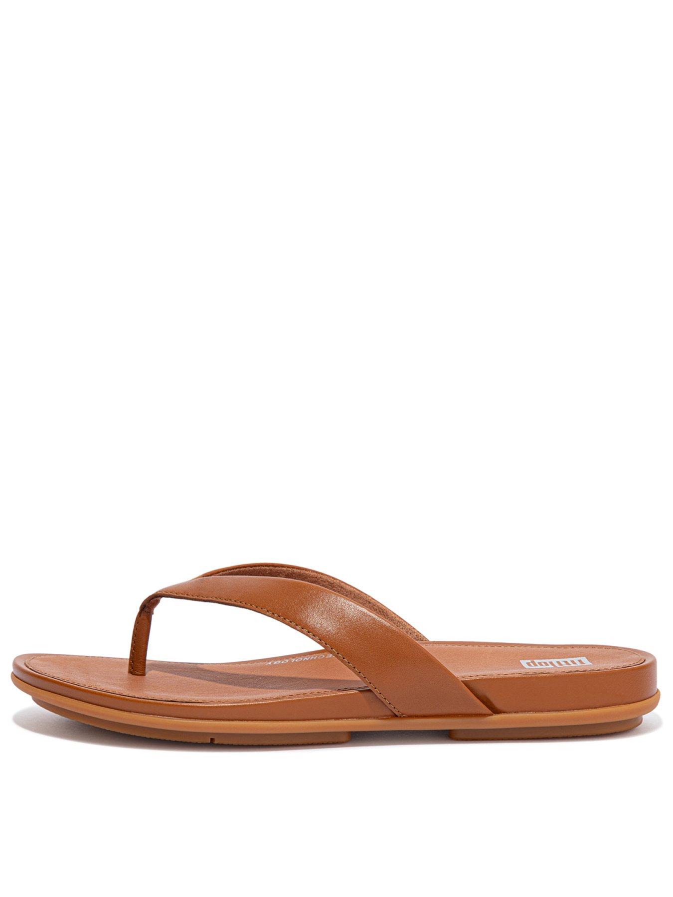 Tan fitflops hot sale