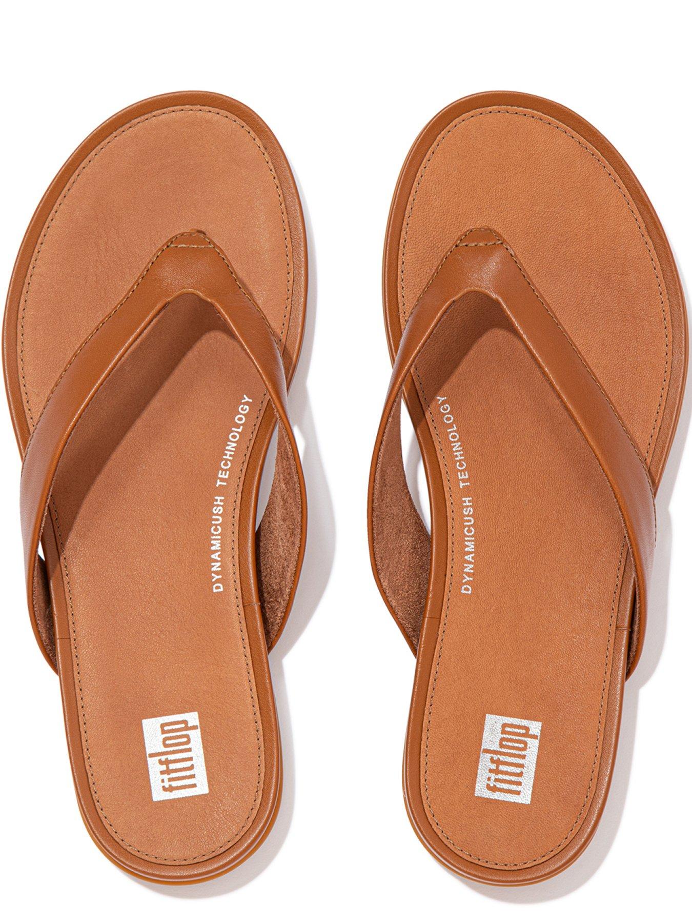 Light brown cheap flip flops