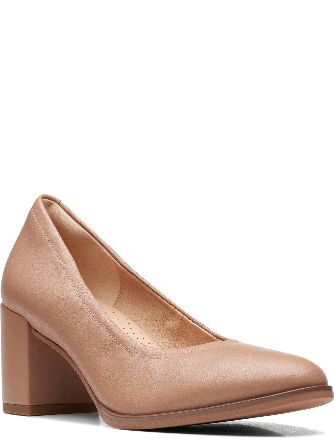 Clarks nude court clearance shoes