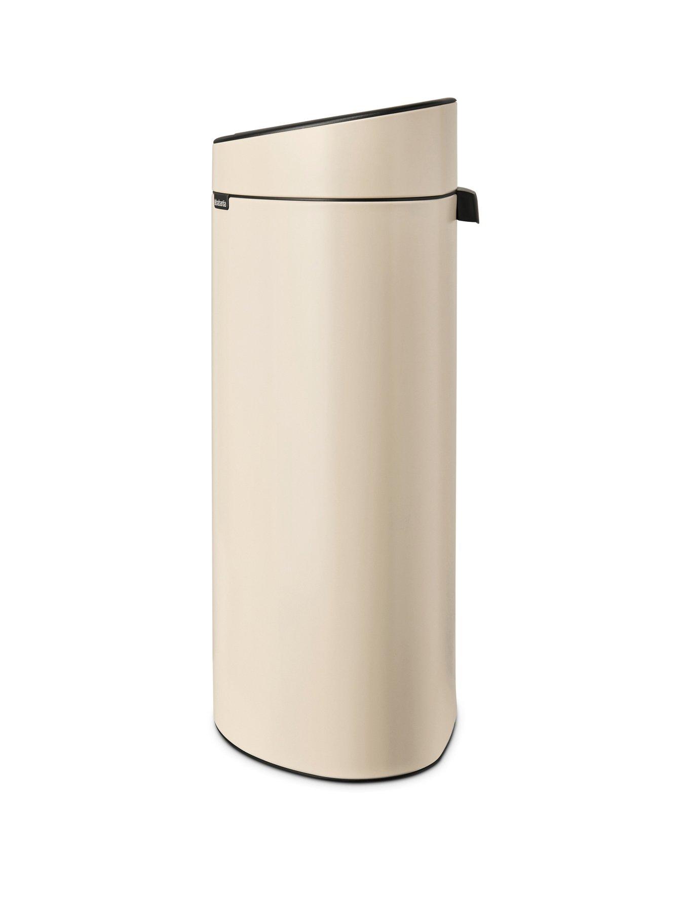 brabantia-40-litre-touch-bin-new-in-beigestillFront