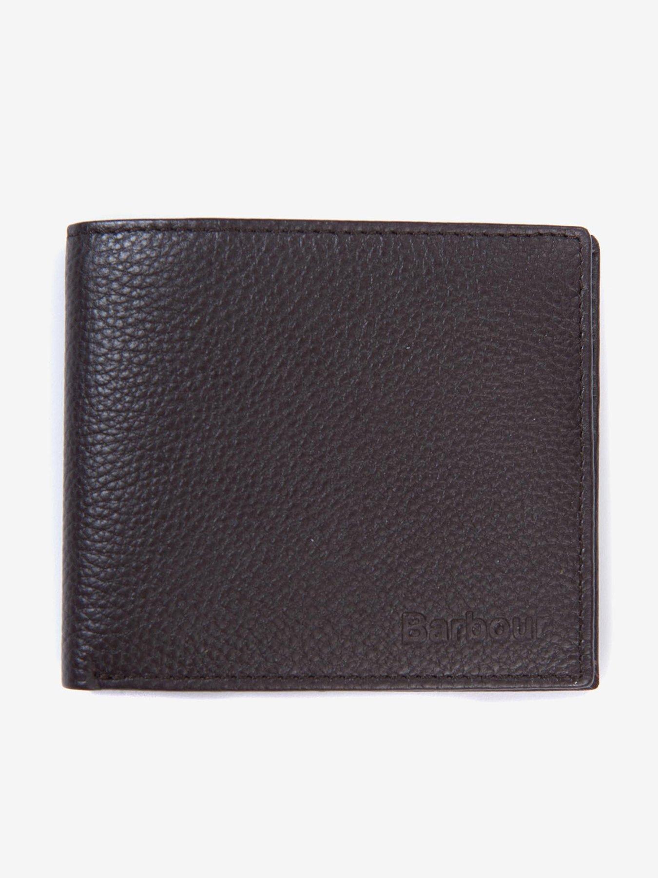 Image 1 of 3 of Barbour Barbour Amble Leather Billfold Wallet
