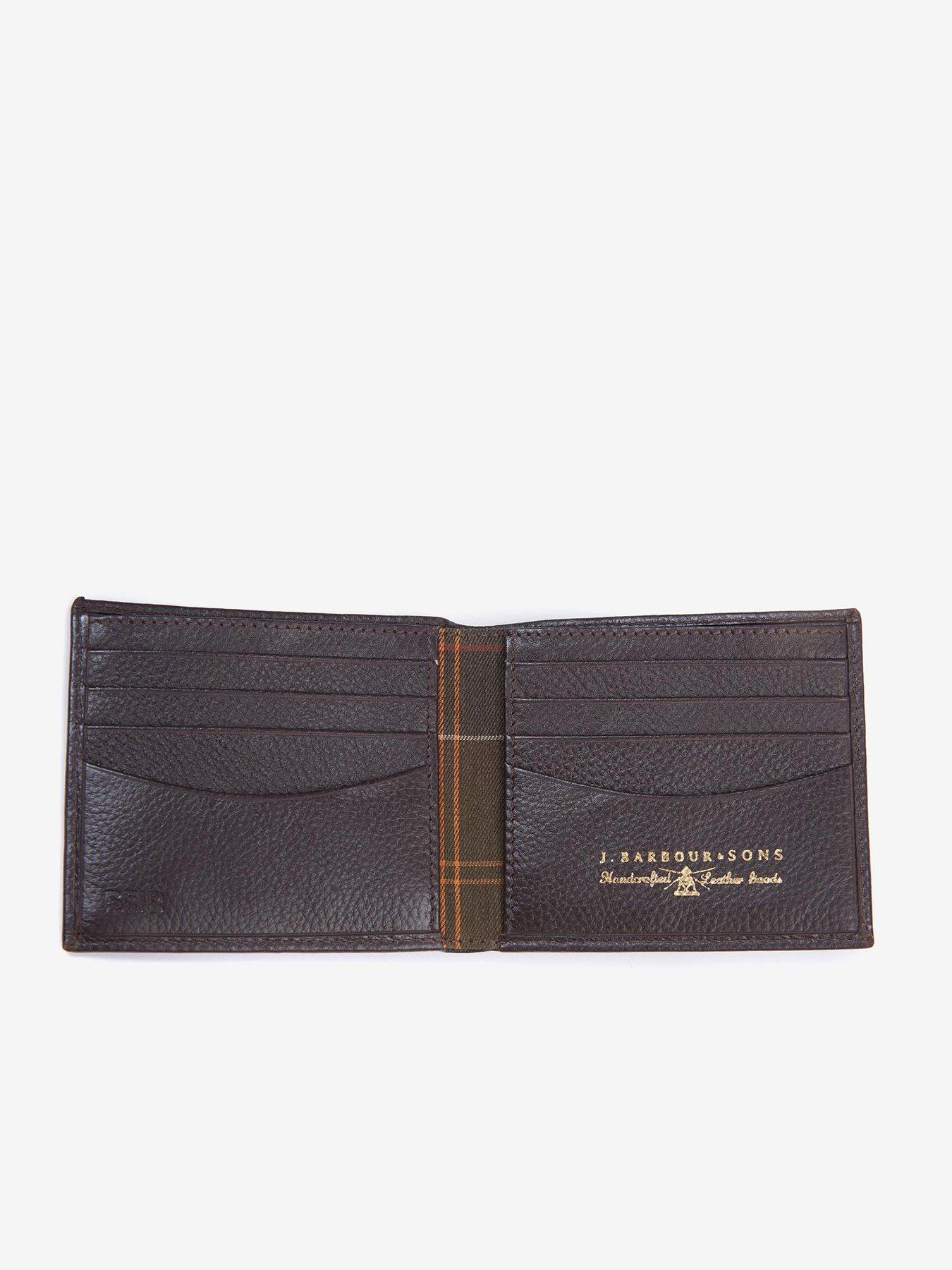Image 2 of 3 of Barbour Barbour Amble Leather Billfold Wallet