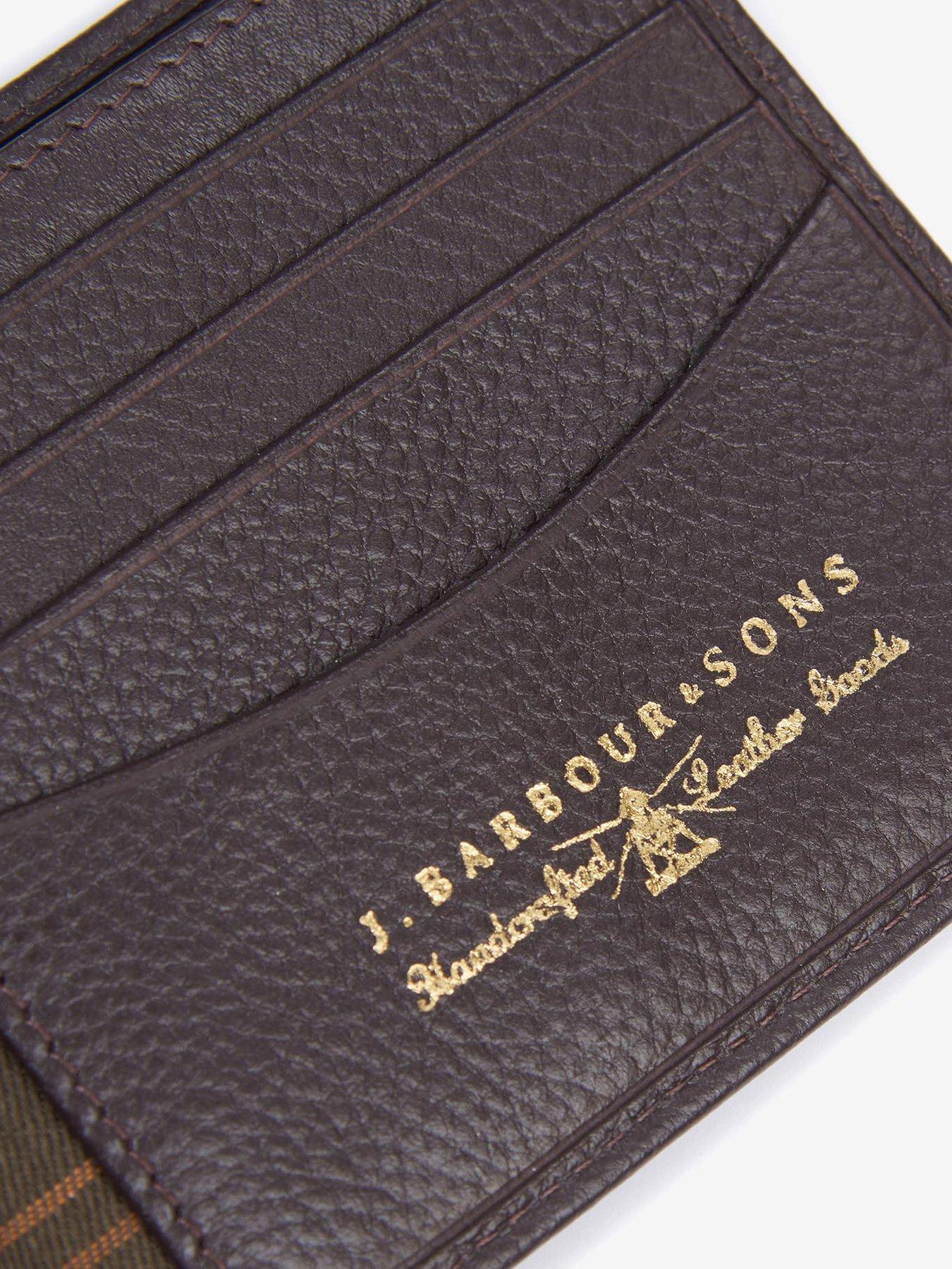 Image 3 of 3 of Barbour Barbour Amble Leather Billfold Wallet