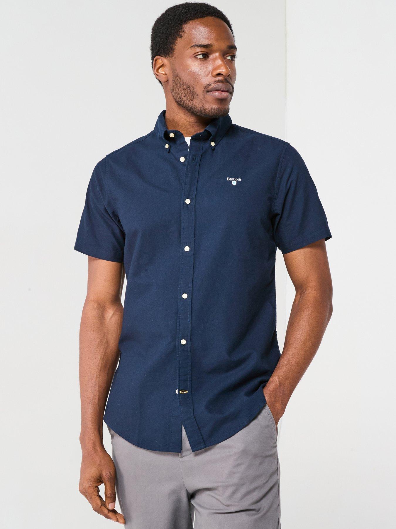 Barbour store shirts navy