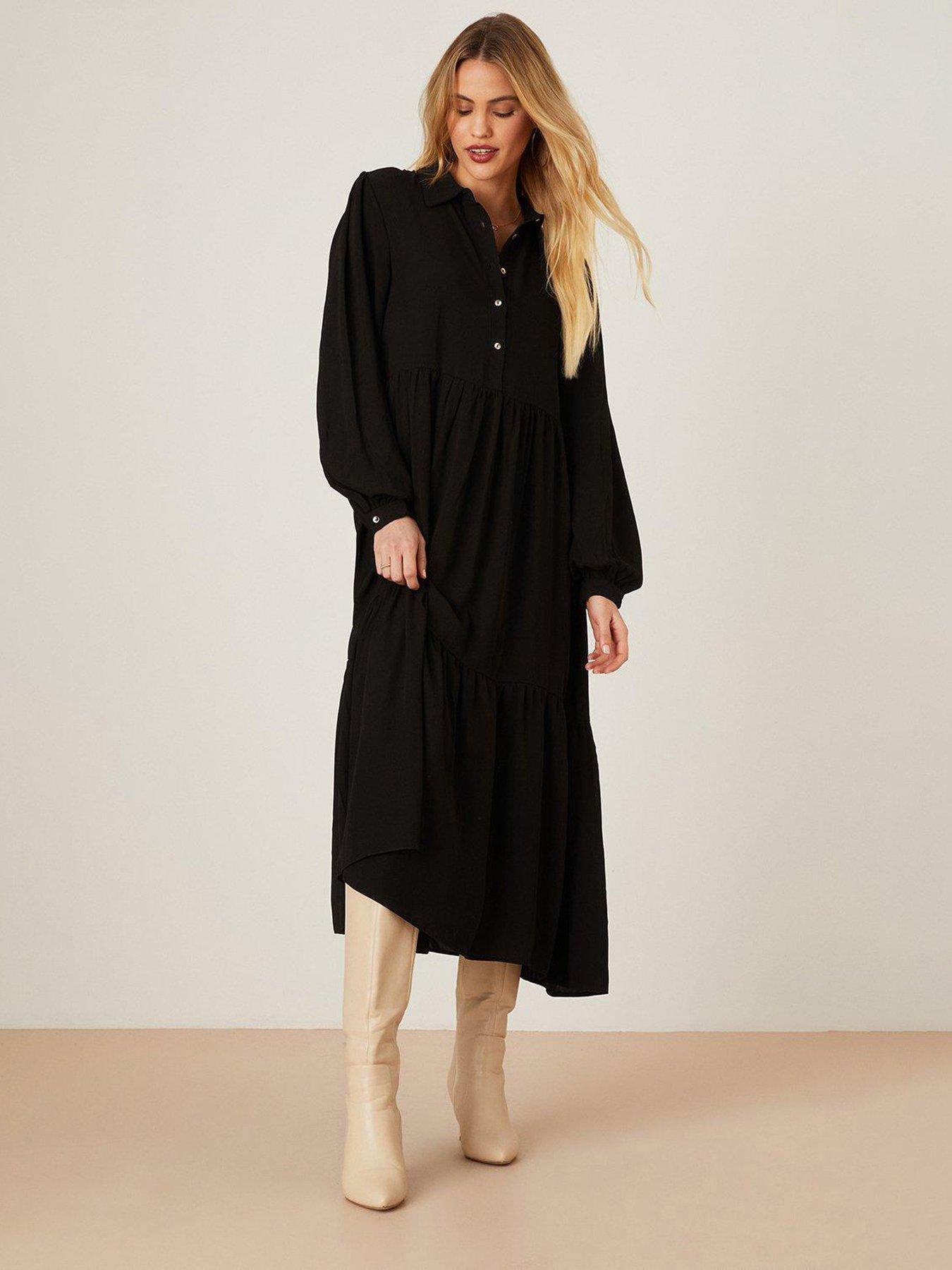 Dorothy perkins black shirt dress hotsell