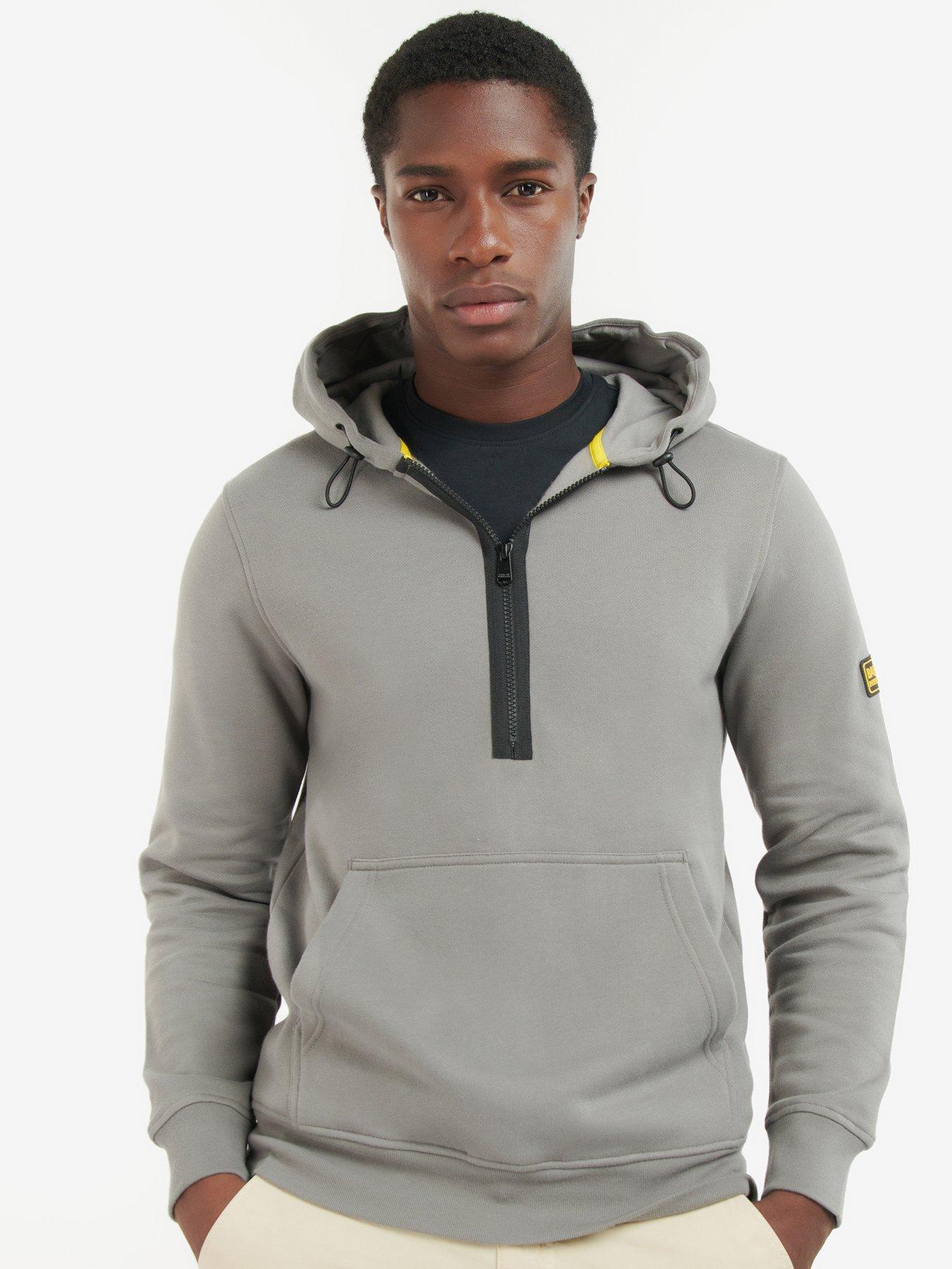 Barbour international half online zip sweatshirt