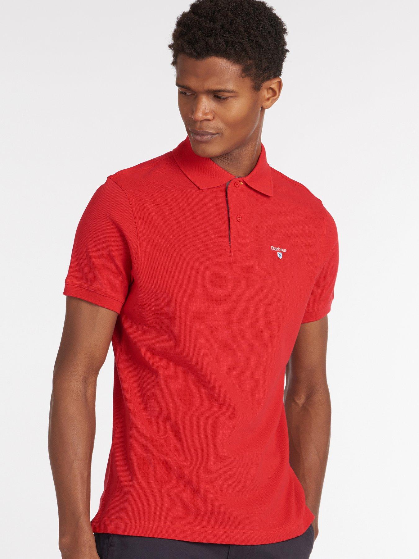 Men's long sleeve outlet polyester polo shirts