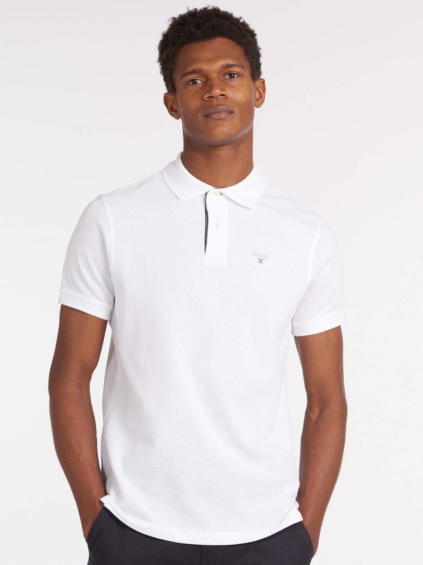 Barbour Barbour Tartan Pique Polo Shirt - White