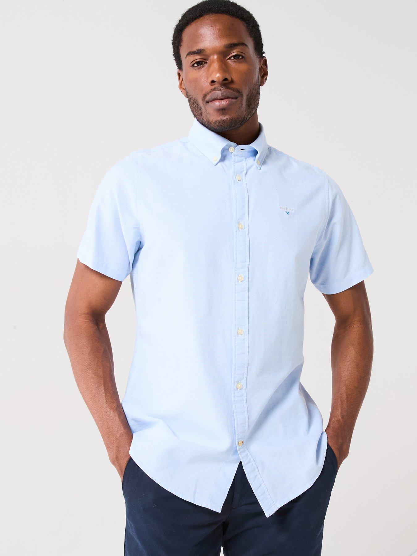 barbour-short-sleeve-oxford-tailored-fit-shirt-light-blue