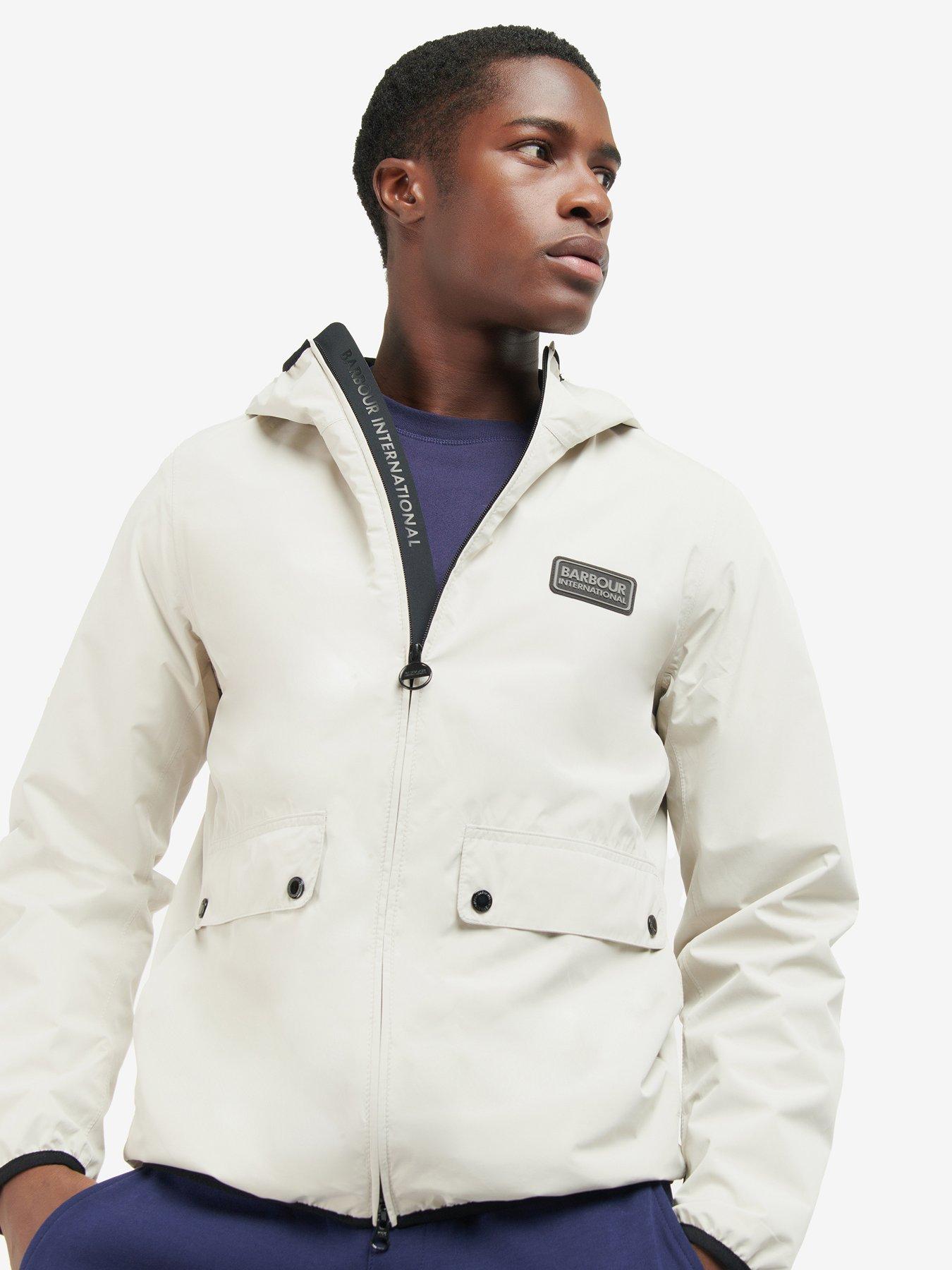 Barbour white jacket hotsell