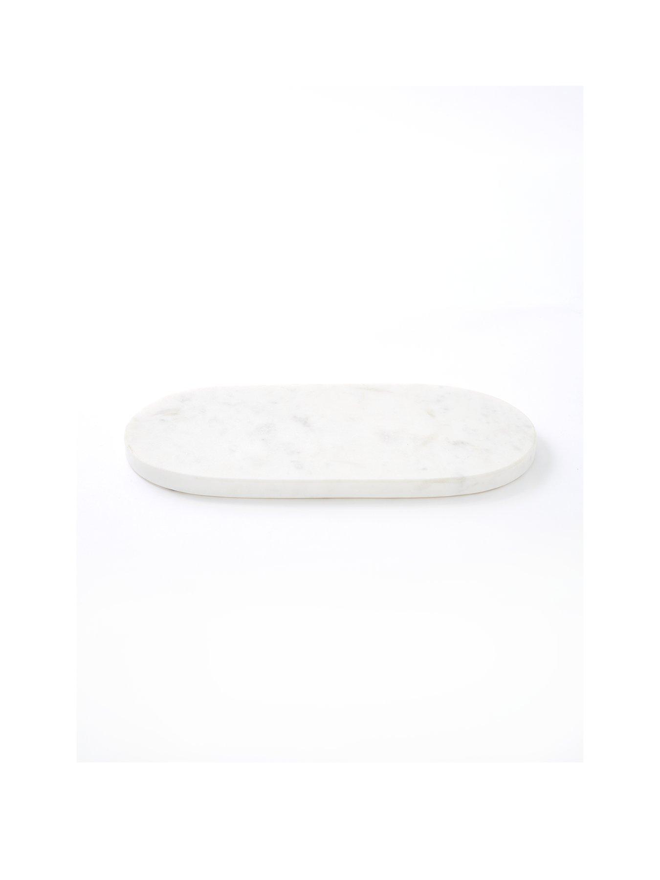 Image 2 of 5 of Michelle Keegan Home Set of 2 Marble Decorative Tray