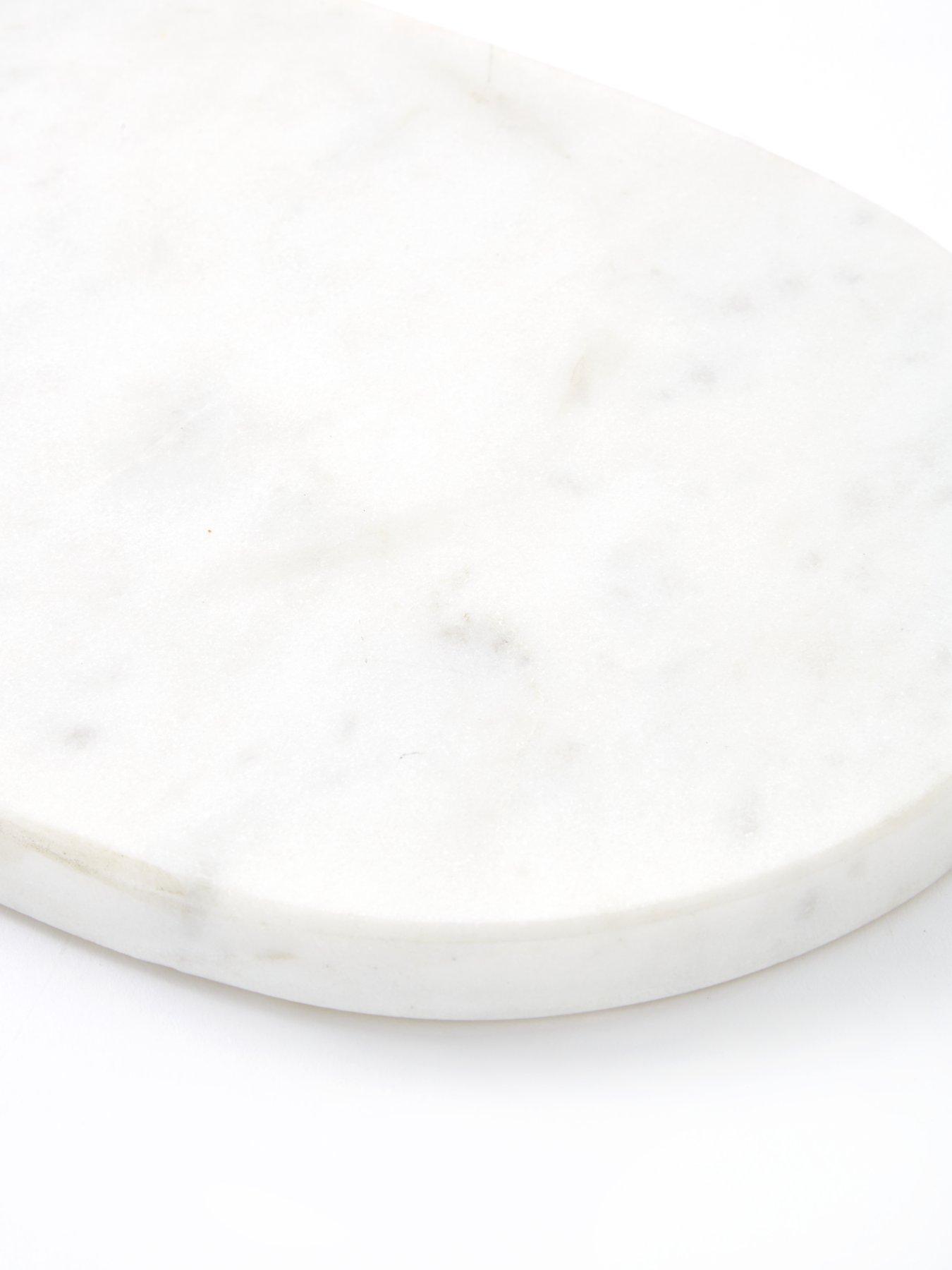 Image 4 of 5 of Michelle Keegan Home Set of 2 Marble Decorative Tray