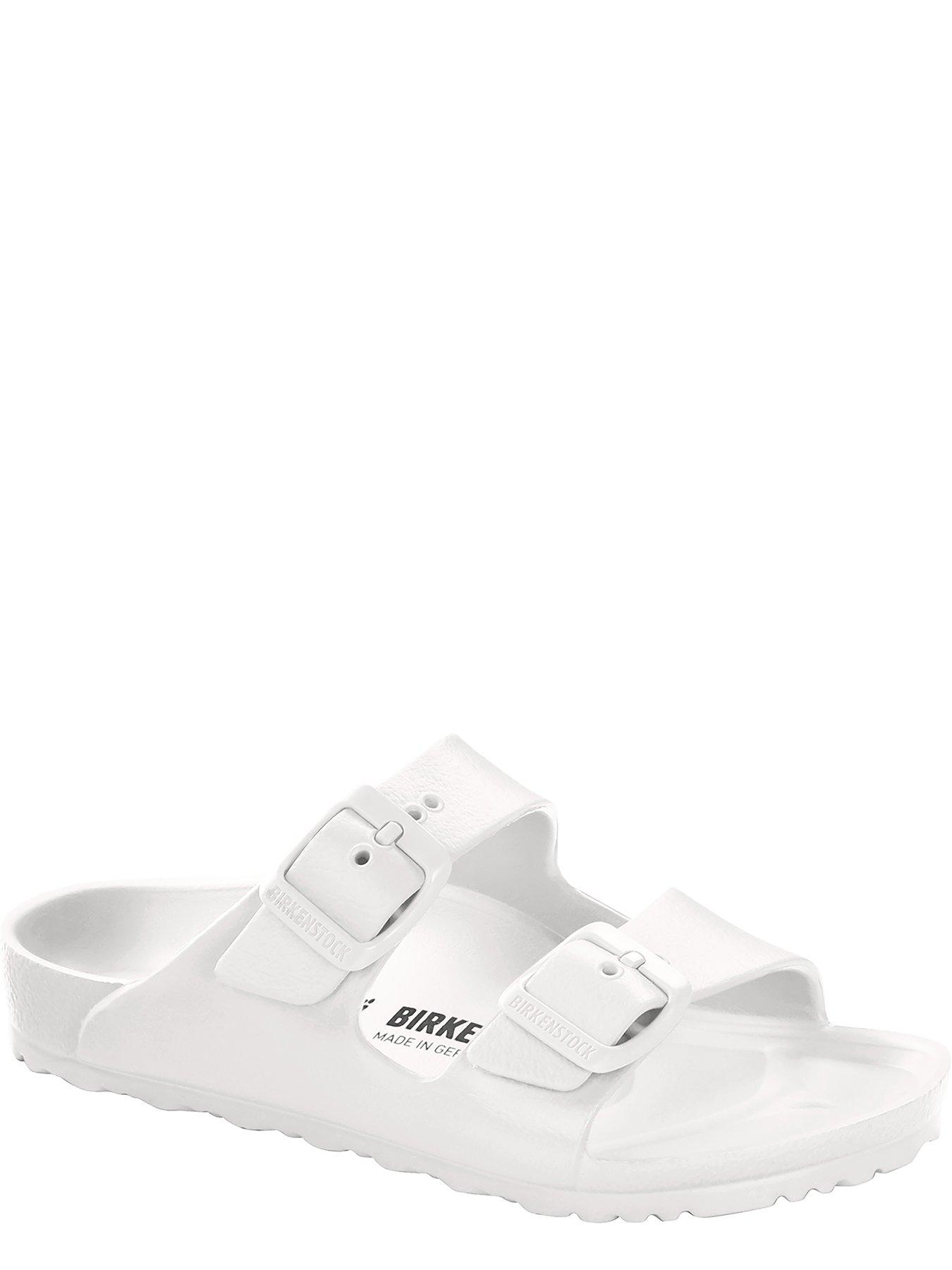 Childrens white birkenstocks sales