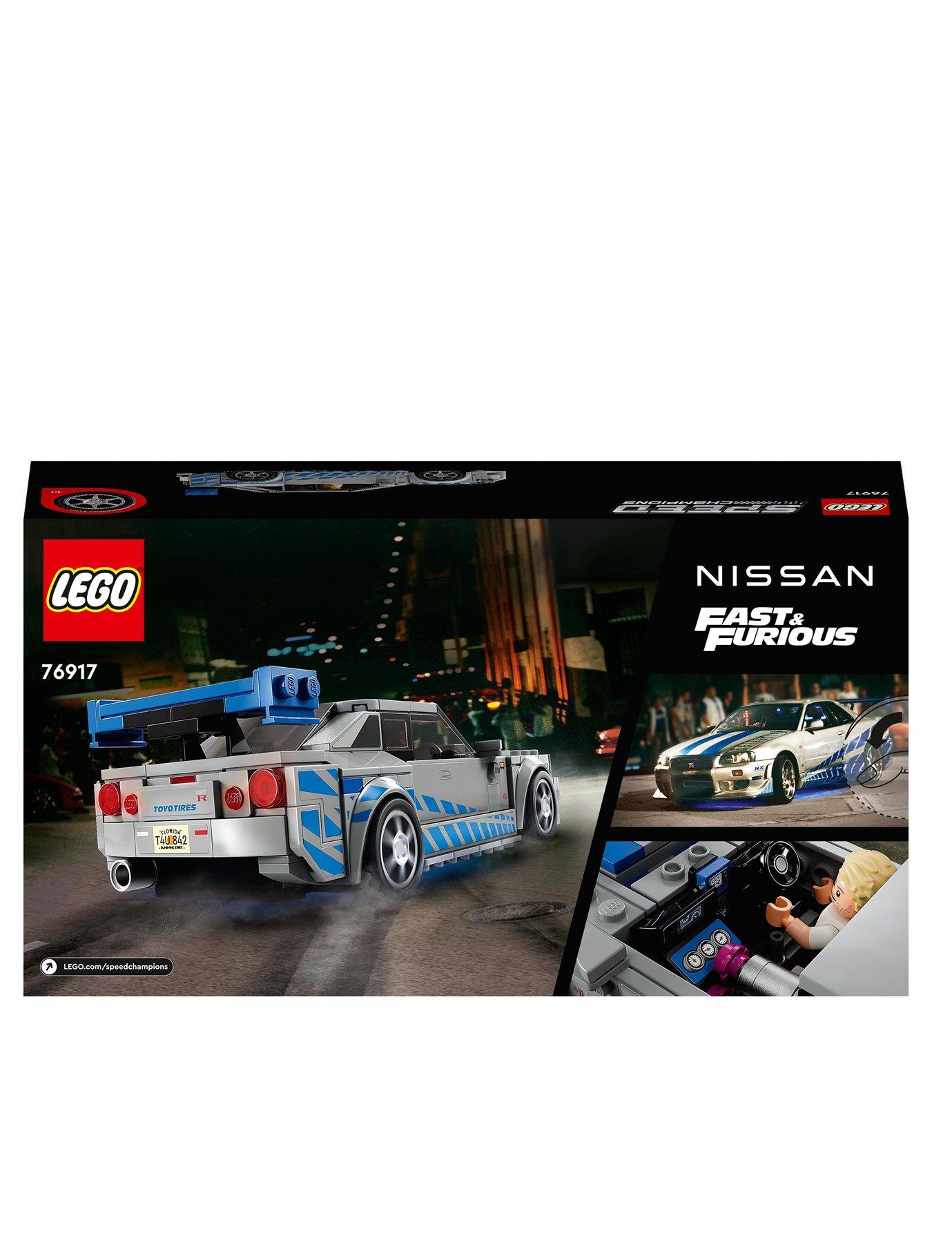 Image 7 of 8 of LEGO Speed Champions 2 Fast 2 Furious Nissan Skyline GT-R (R34) - 76917
