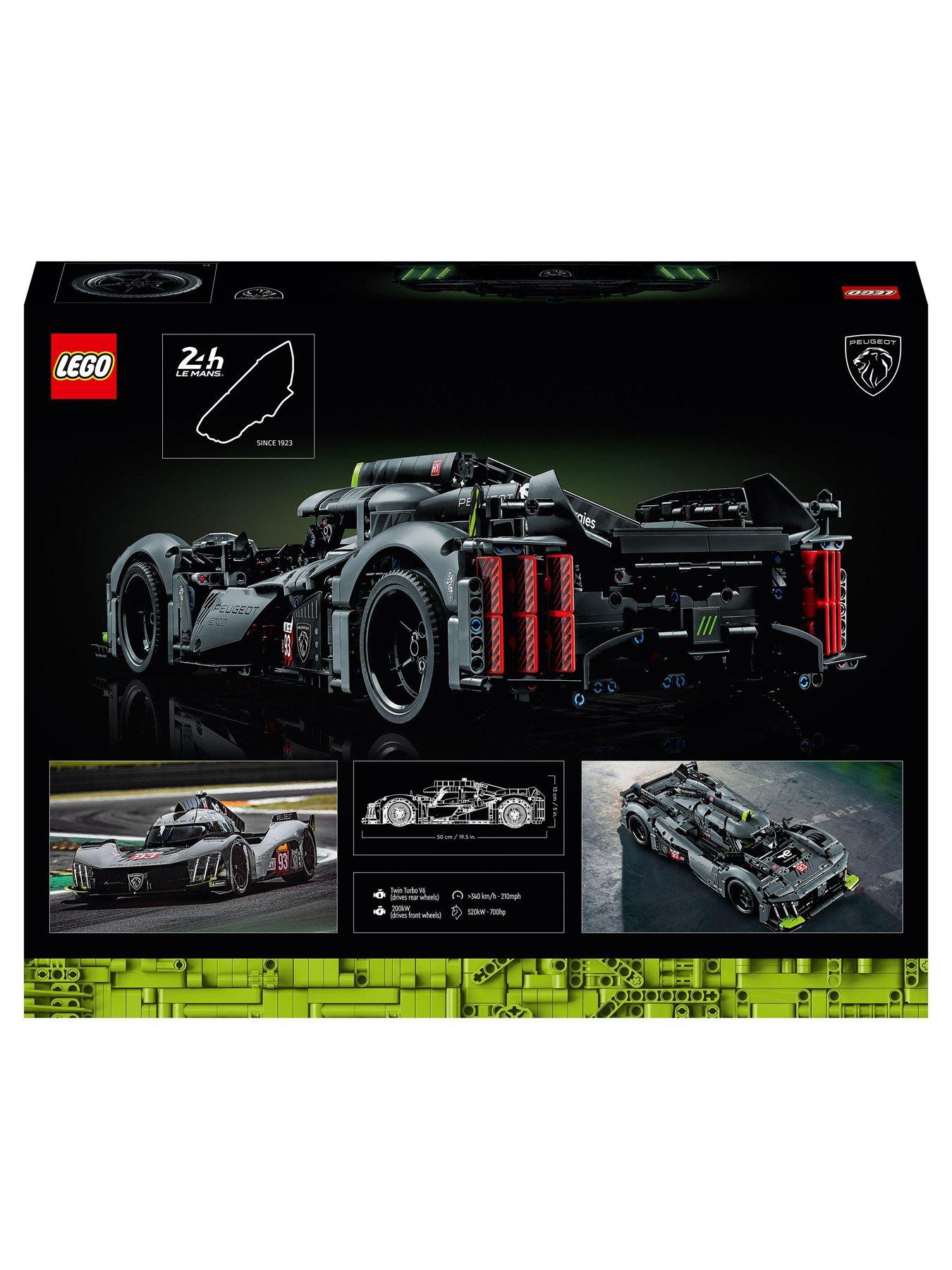 Image 6 of 7 of LEGO Technic PEUGEOT 9X8 24H Le Mans Hybrid Hypercar
