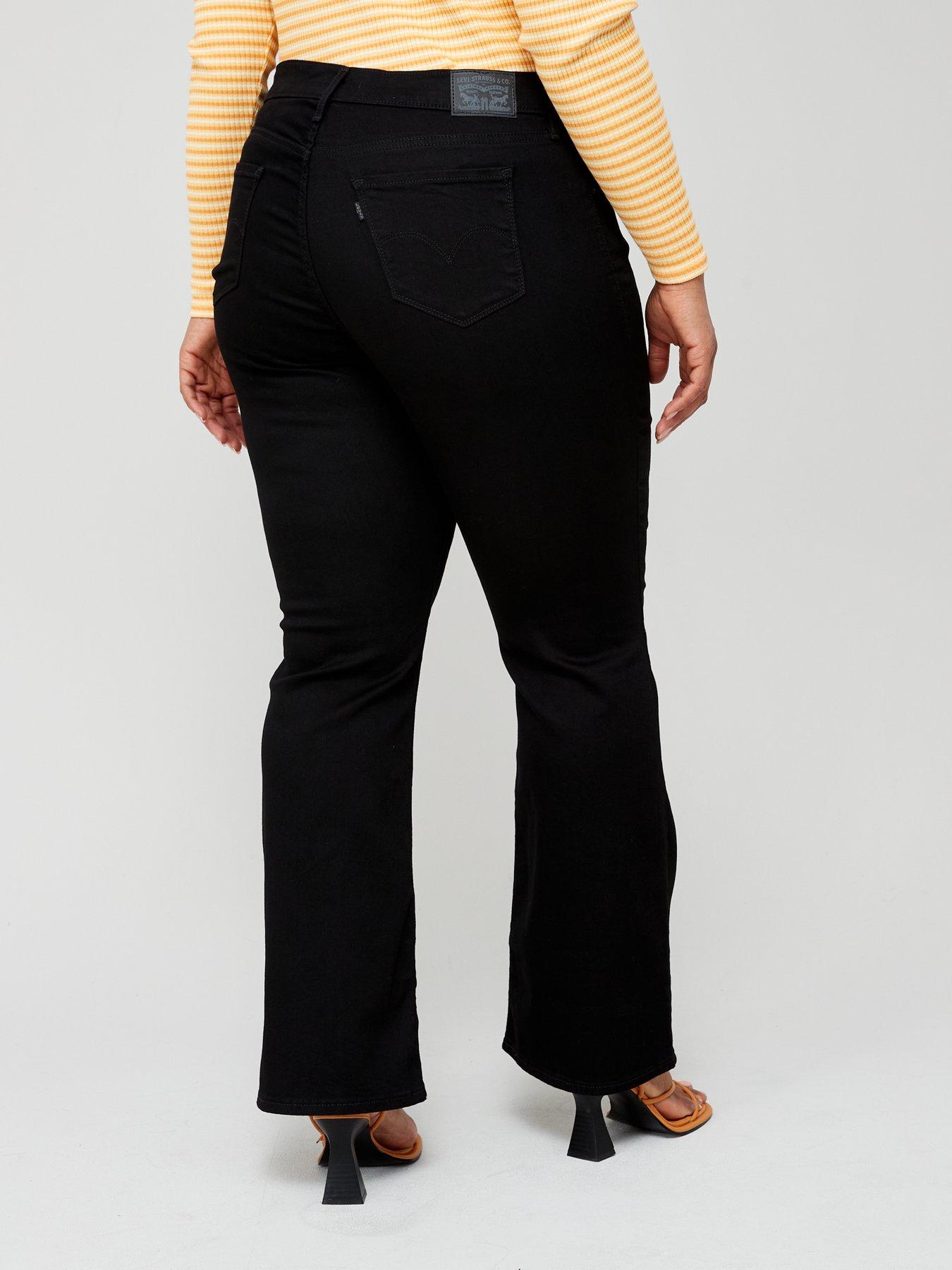 Image 2 of 4 of Levi's Plus 315 Shaping Bootcut Jeans - Soft Black