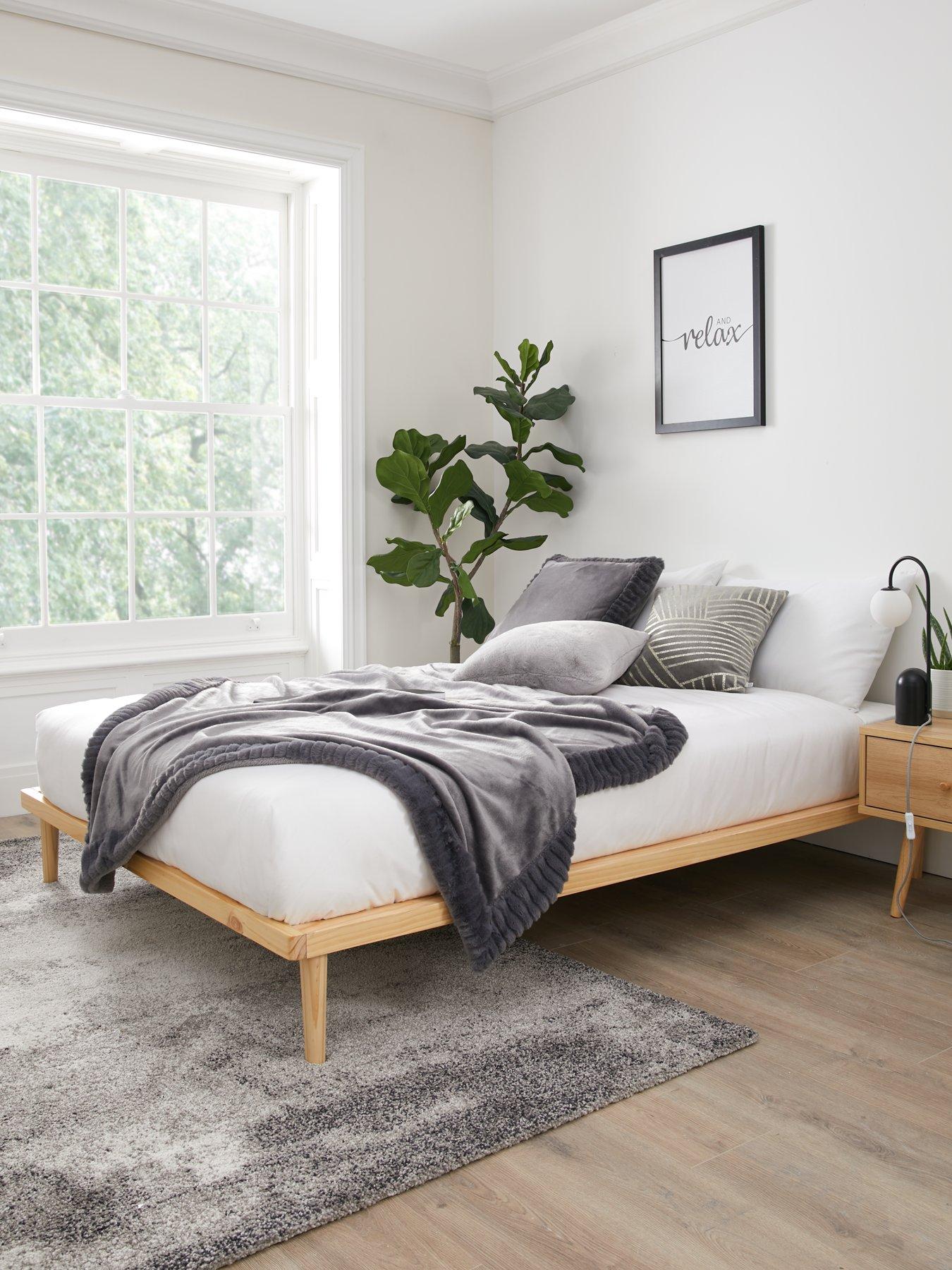 Pine double online beds for sale