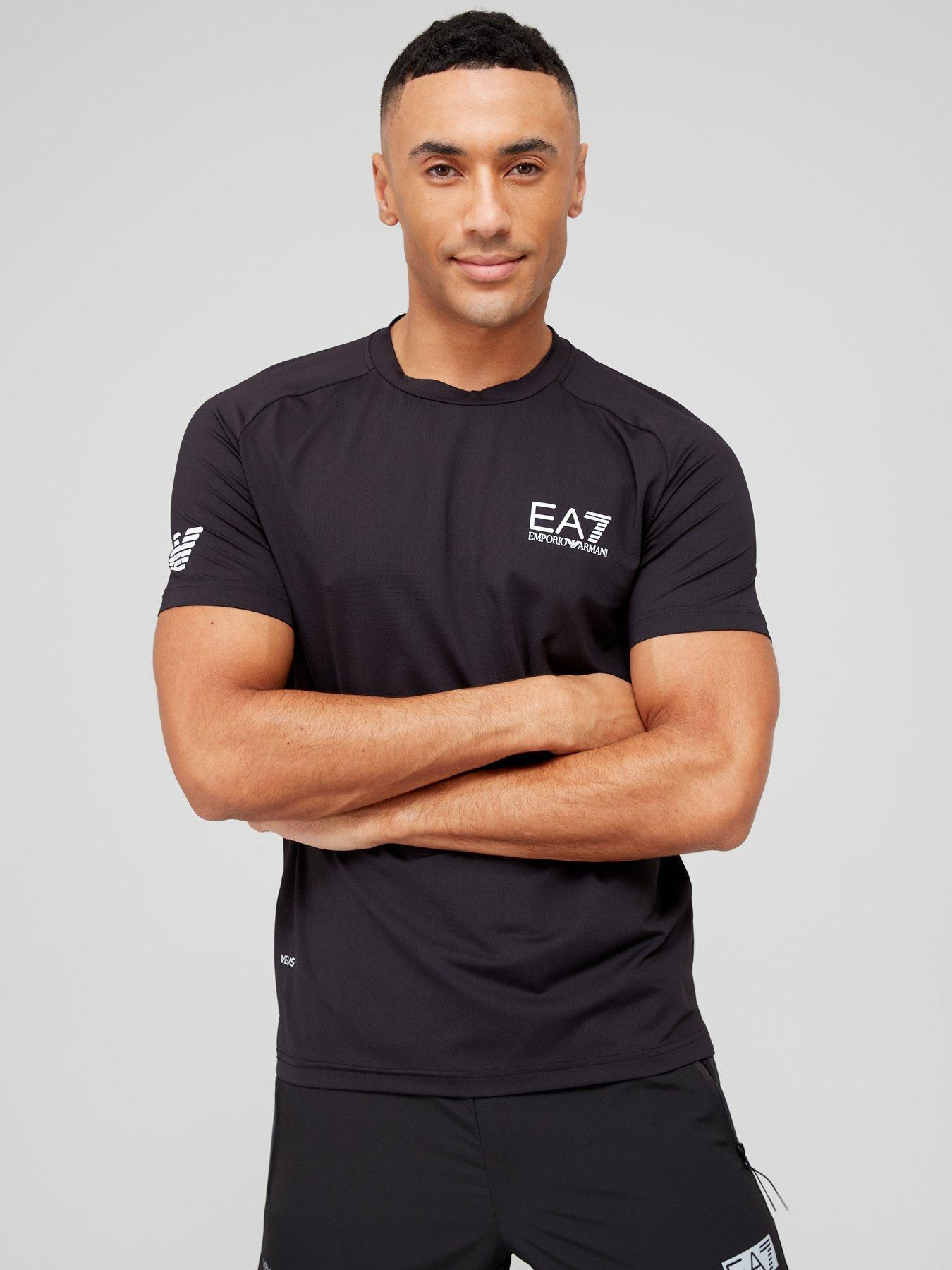 EA7 Emporio Armani Ventus Training T-shirt - Black