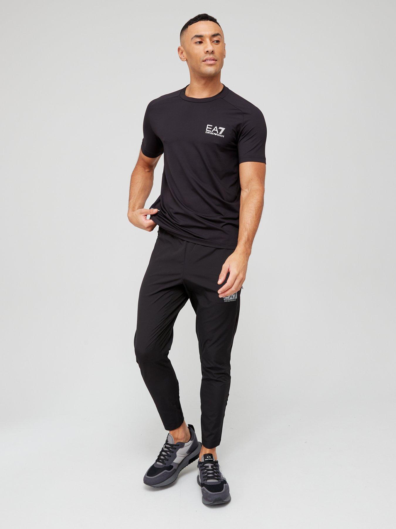Image 3 of 4 of EA7 Emporio Armani Ventus Training T-shirt - Black