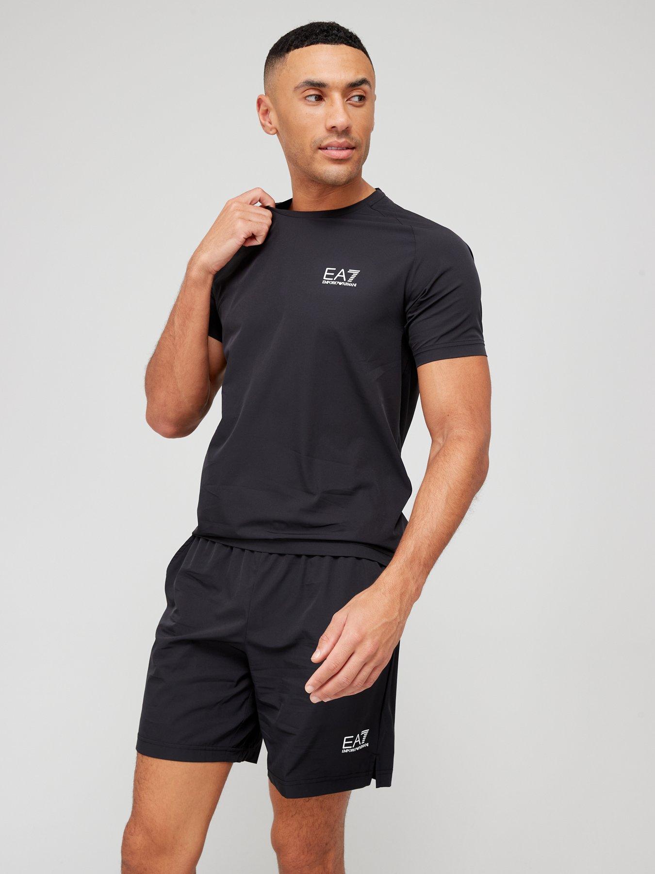 ea7-emporio-armani-t-shirt-amp-shorts-training-travel-kit-blackfront