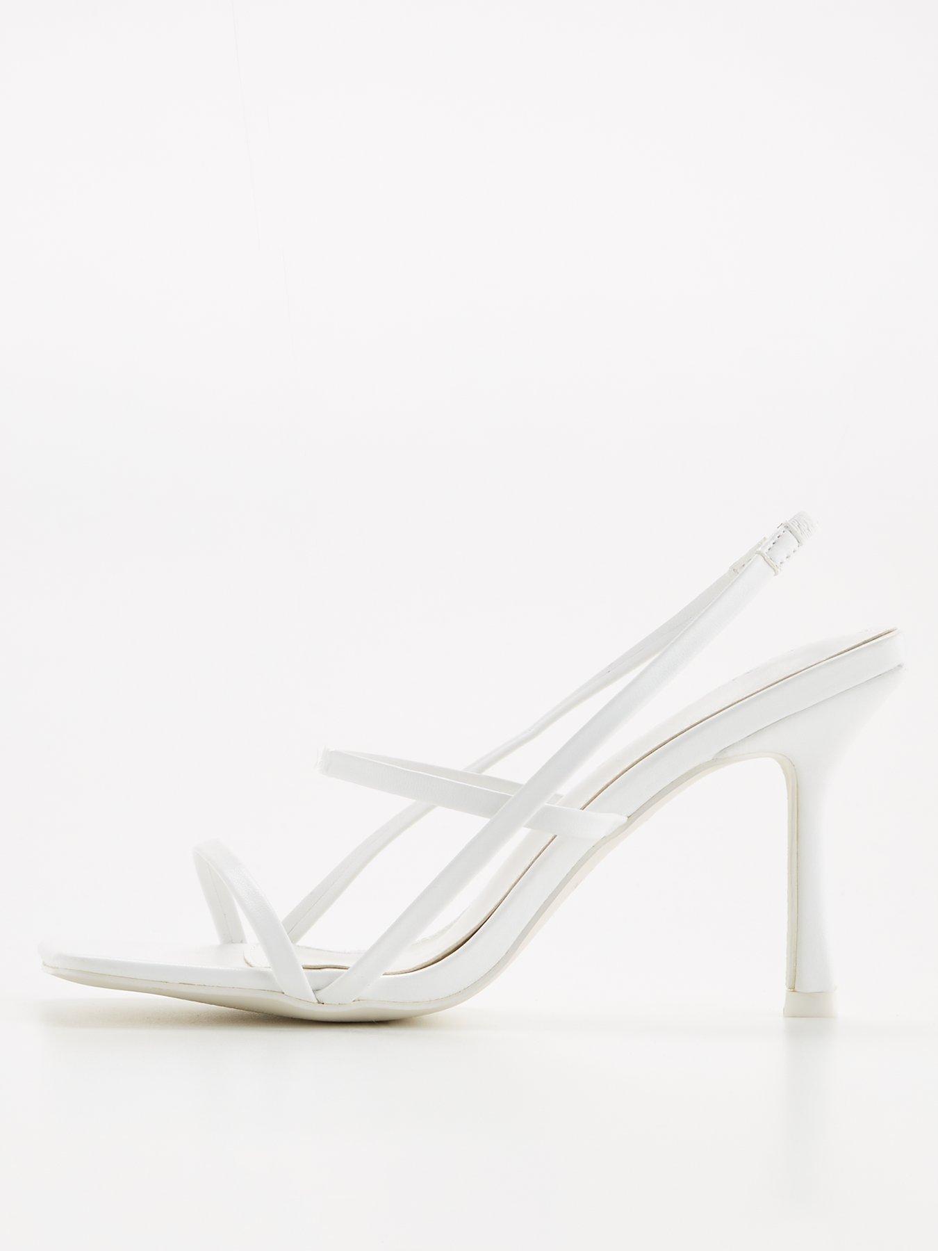 Mid heel 2024 strappy sandals