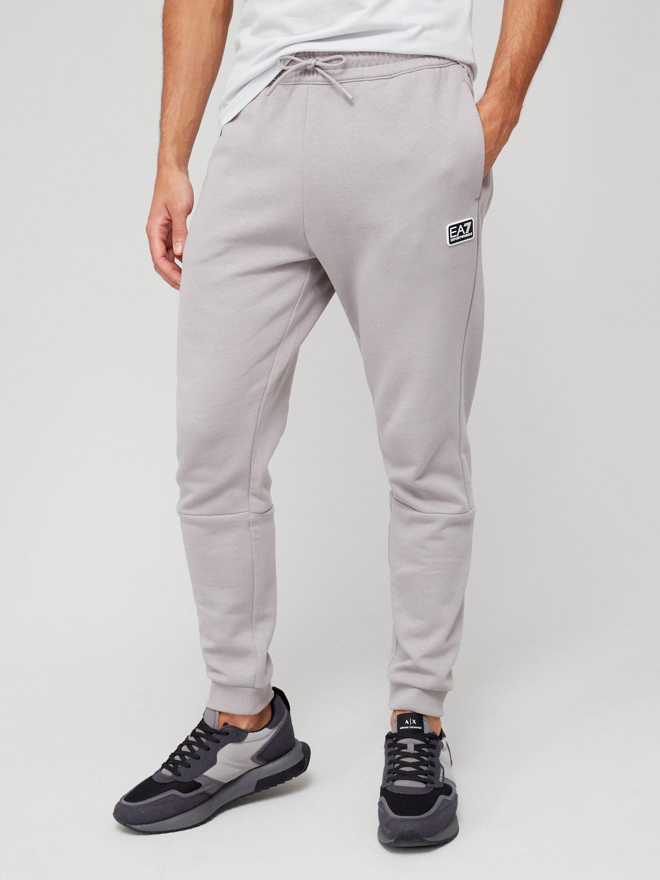 Grey armani joggers new arrivals