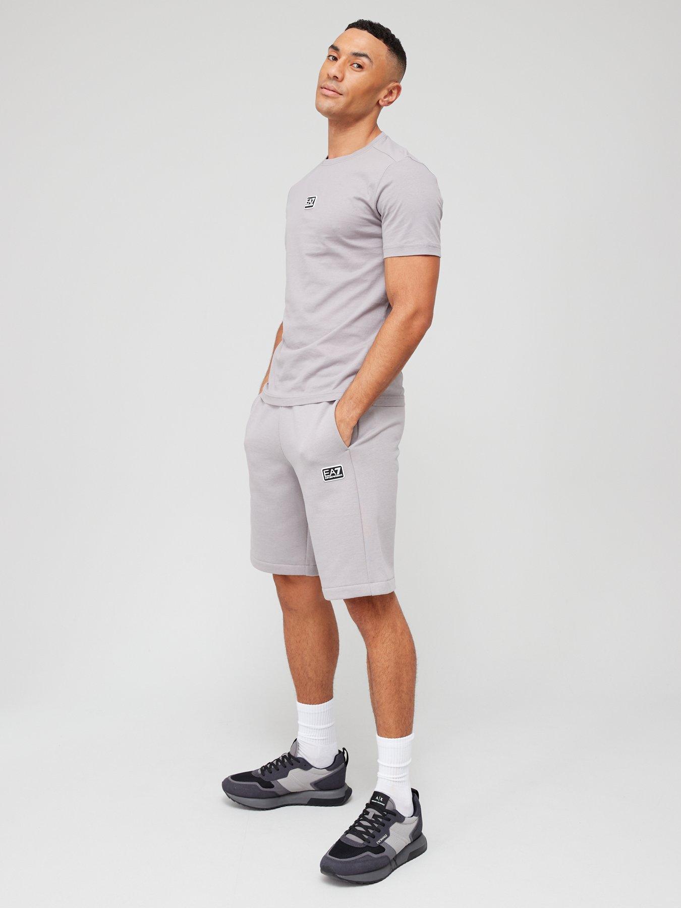 Ea7 hotsell grey shorts