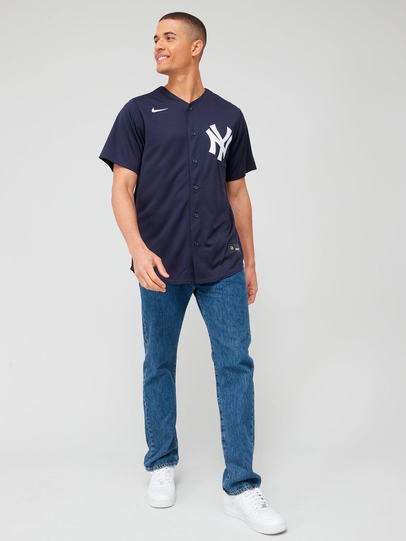 Nike Nike Official Replica Alternate Jersey New York Yankees Blue