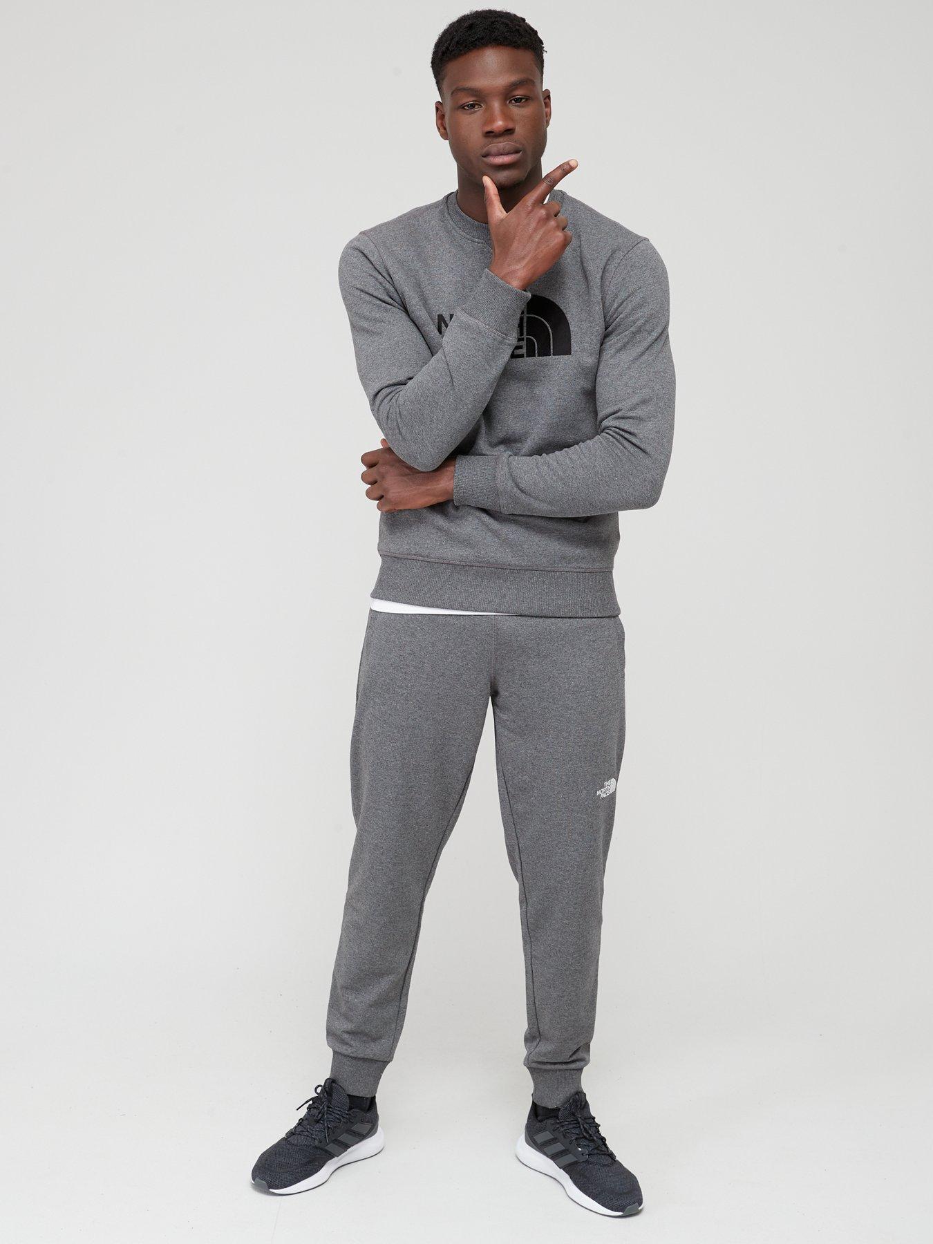 Grey north shop face tracksuit mens